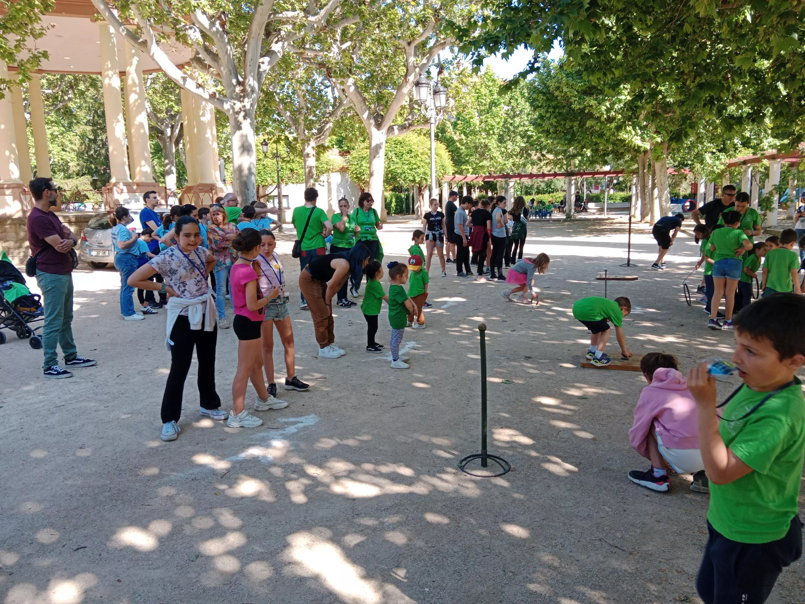 Juegos tradicionales con Santa Cecilia