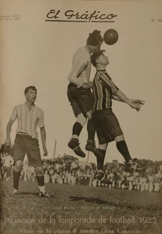 El Gráfico y el estreno de la liga de Balompié