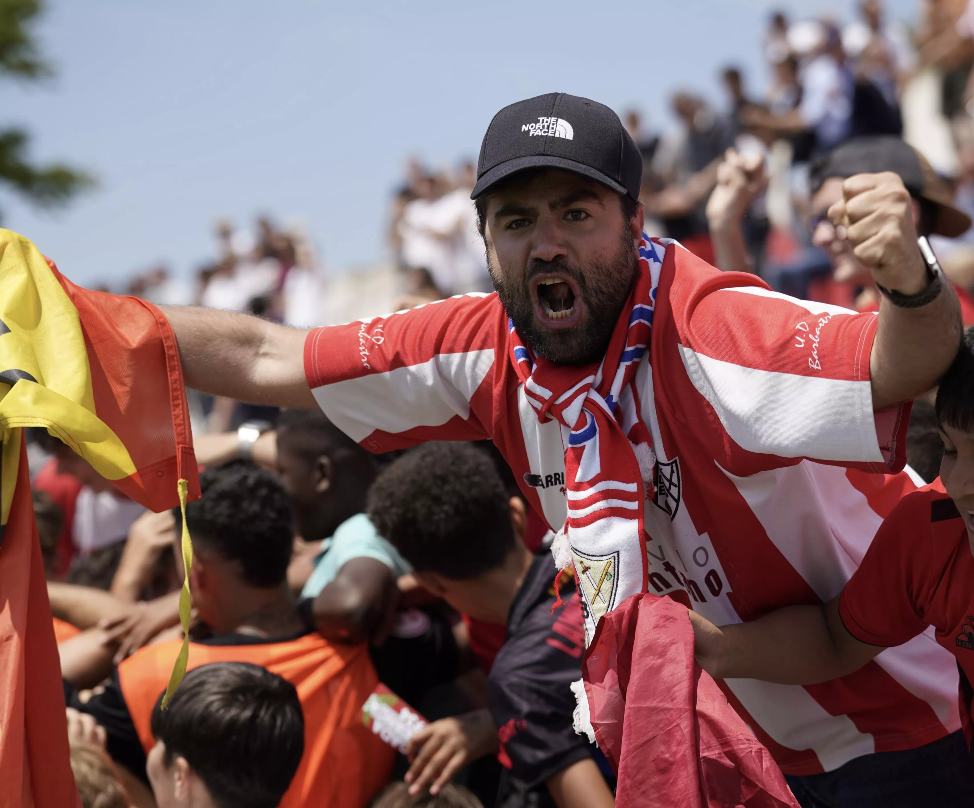 Imágenes de la salvación de la UD Barbastro en Segunda RFEF. Foto: @fotomaniafut