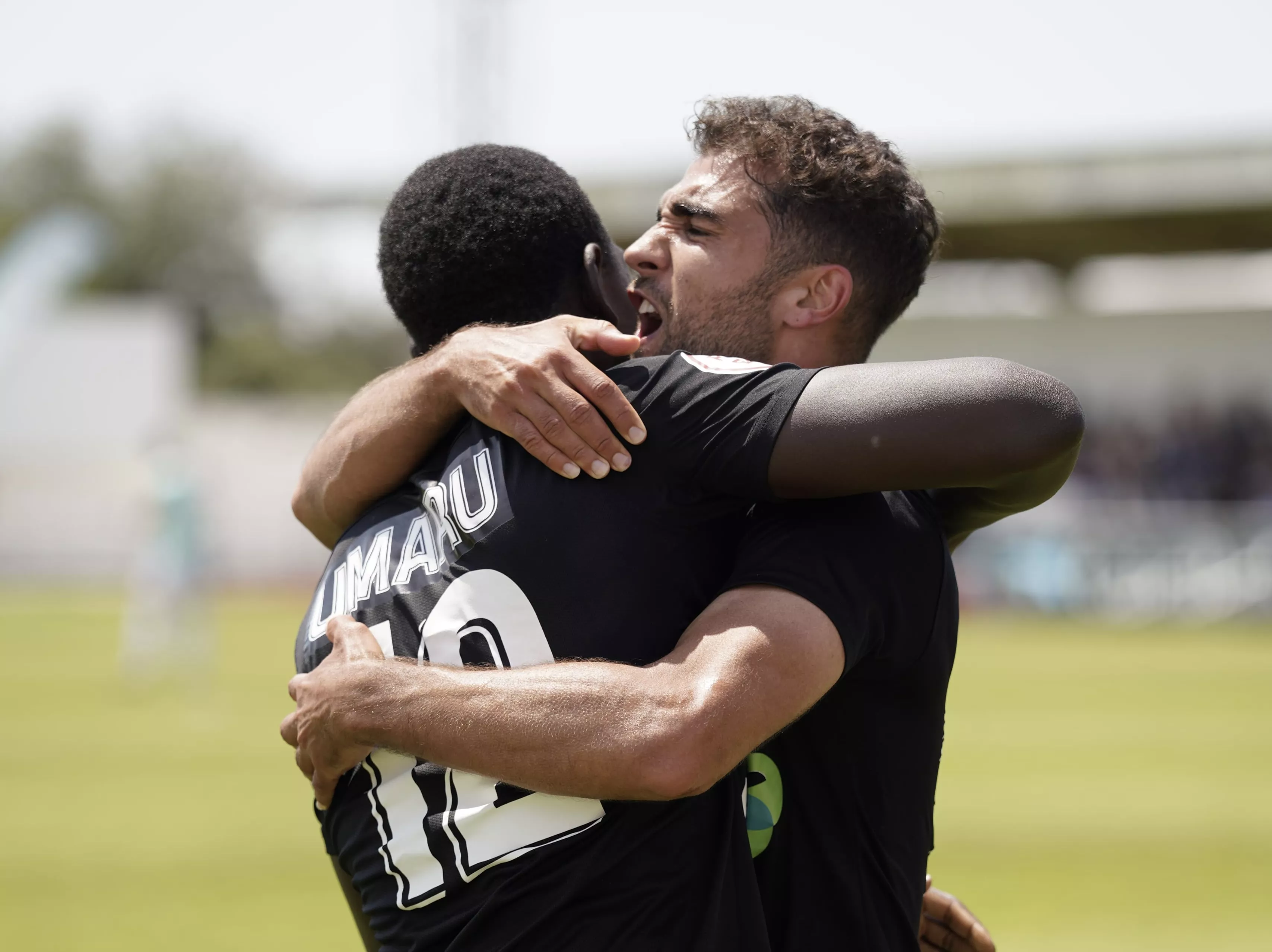 Imágenes de la salvación de la UD Barbastro en Segunda RFEF. Foto: @fotomaniafut