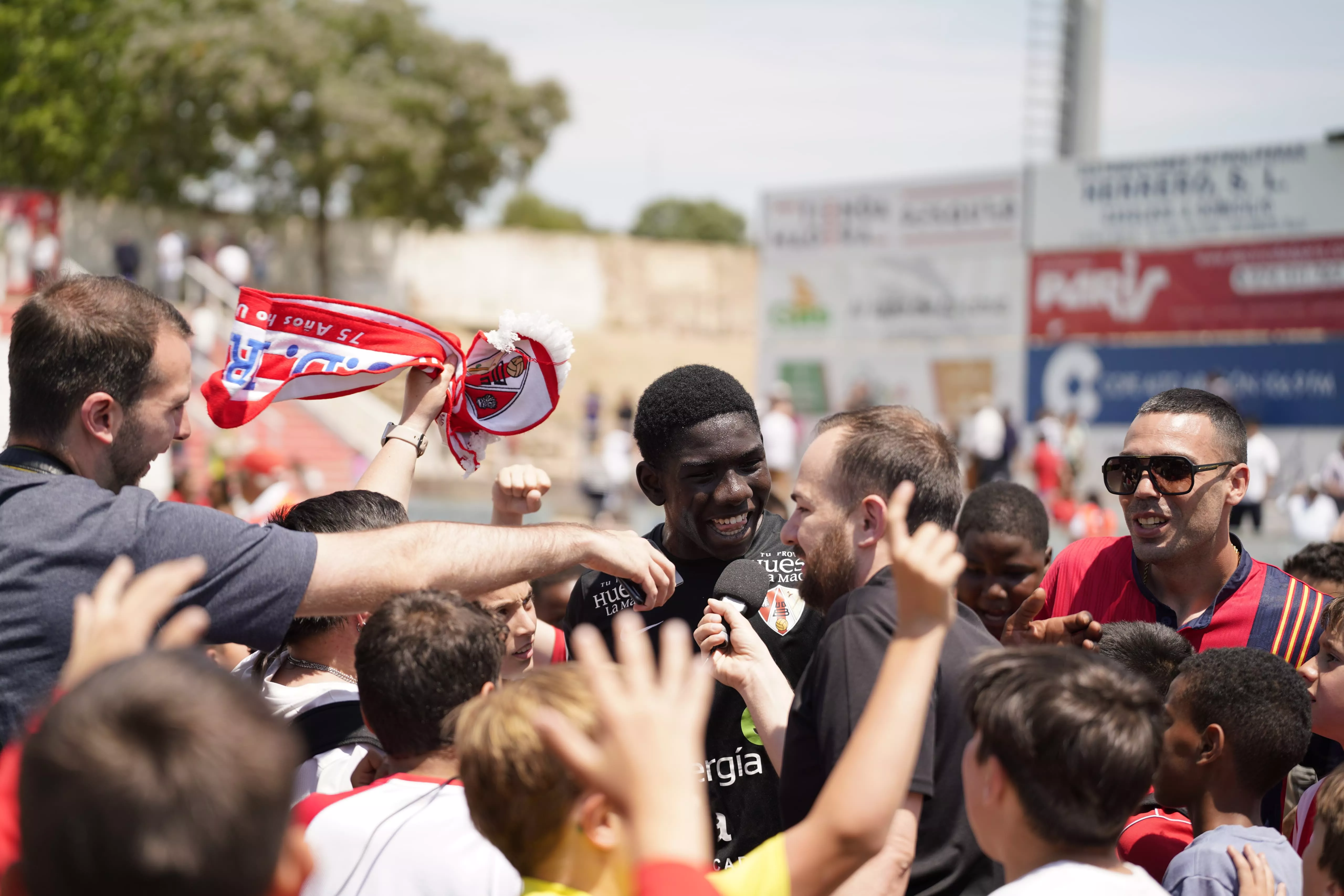Imágenes de la salvación de la UD Barbastro en Segunda RFEF. Foto: @fotomaniafut