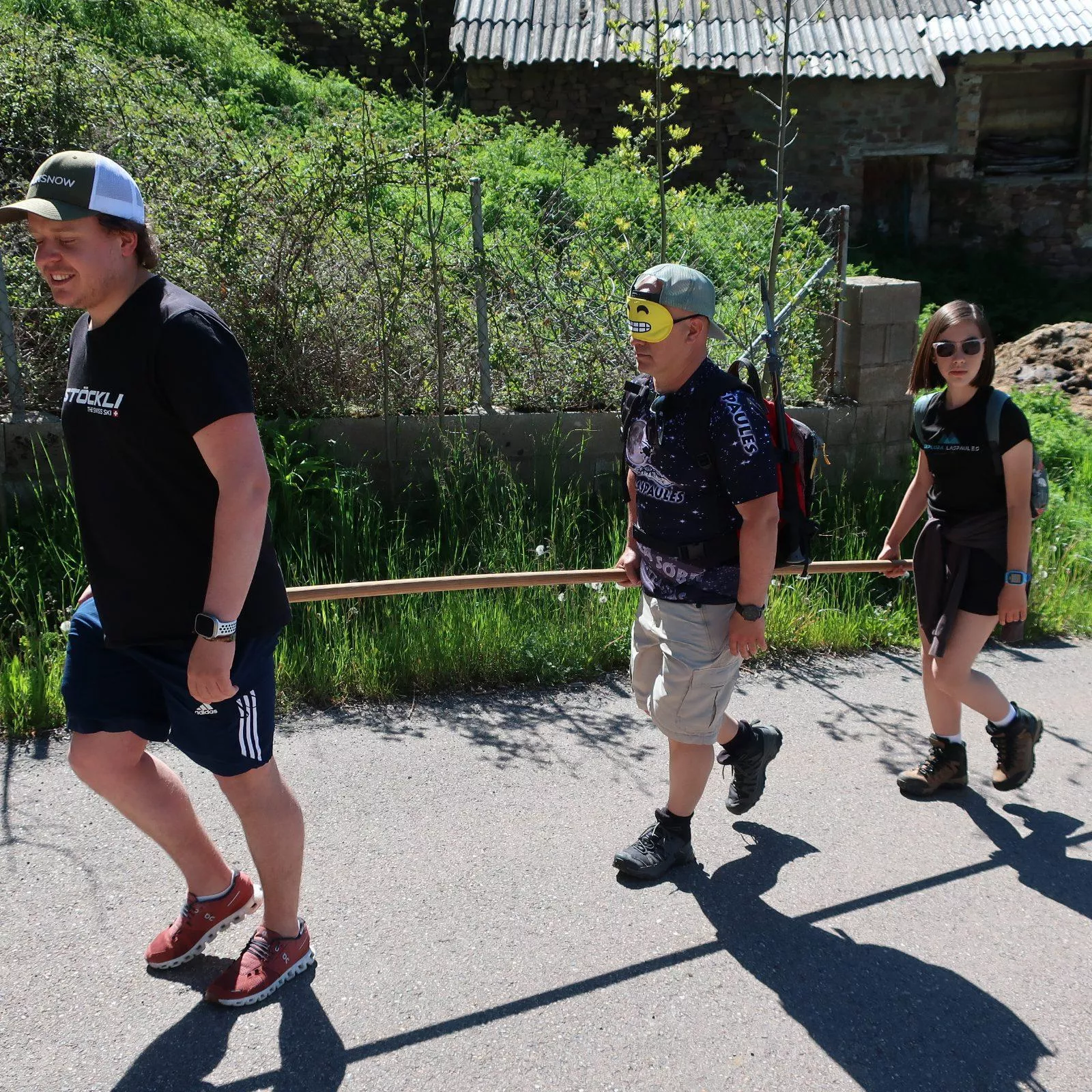 Imagen de la caminata.