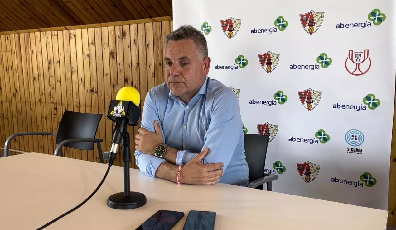 Fierro, presidente del Barbastro: "He perdido mucha vida, ahora hay que reflexionar"