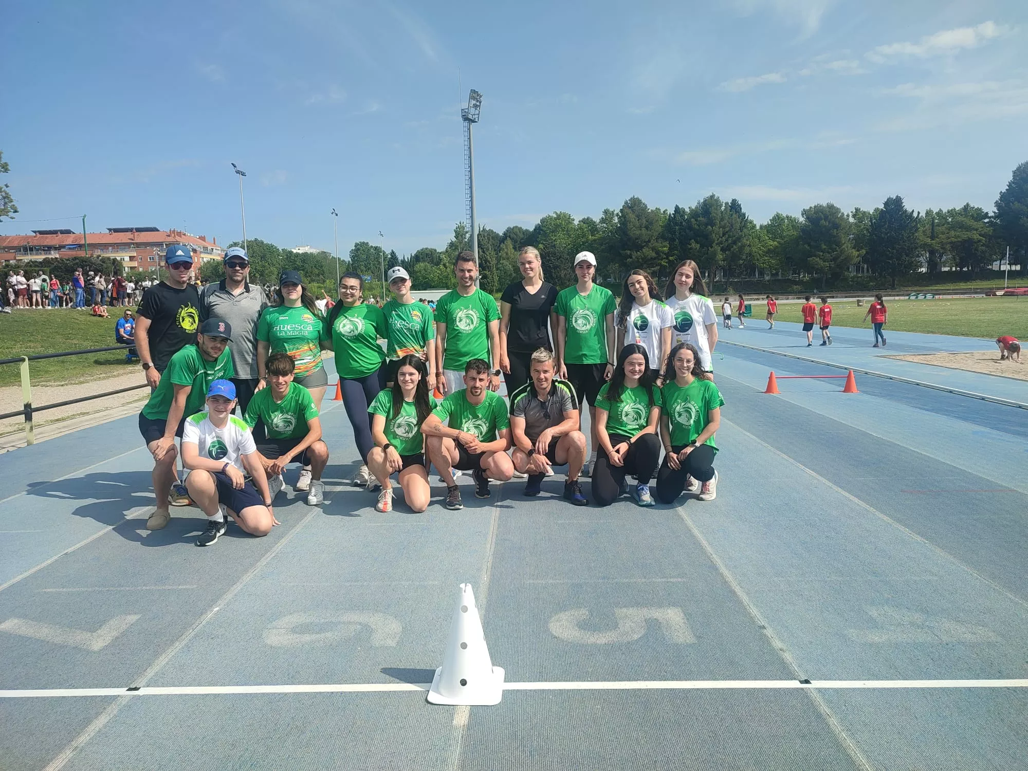 Clausura del curso de Atletismo Divertido