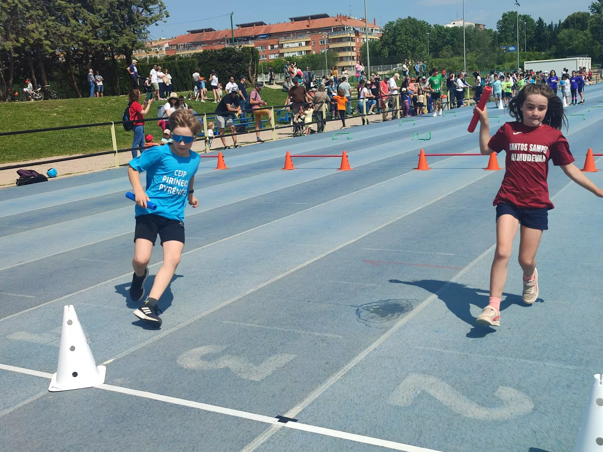 Clausura del curso de Atletismo Divertido