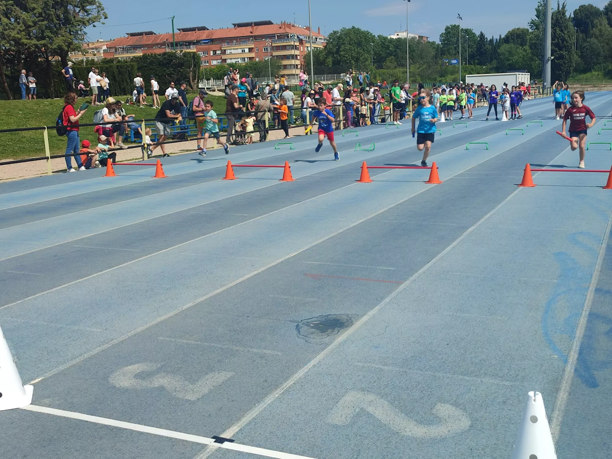 Clausura del curso de Atletismo Divertido