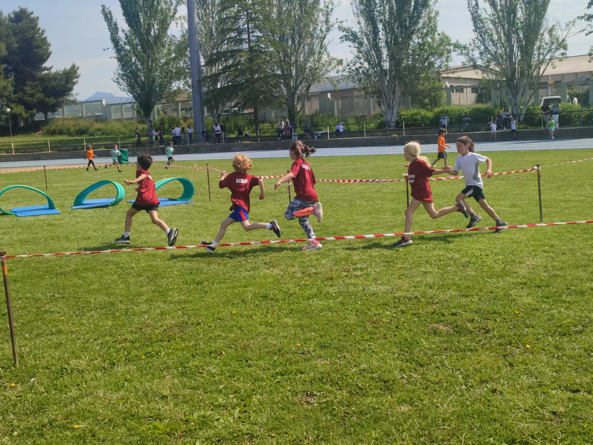 Clausura del curso de Atletismo Divertido