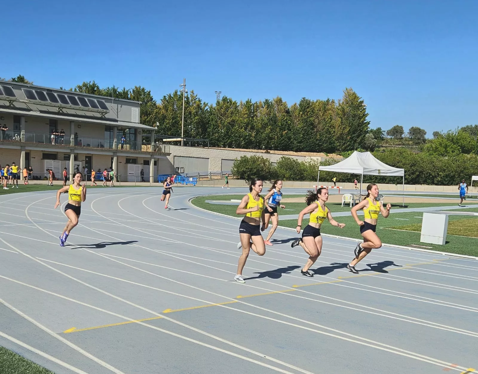 Control federado y triatlones en Barbastro