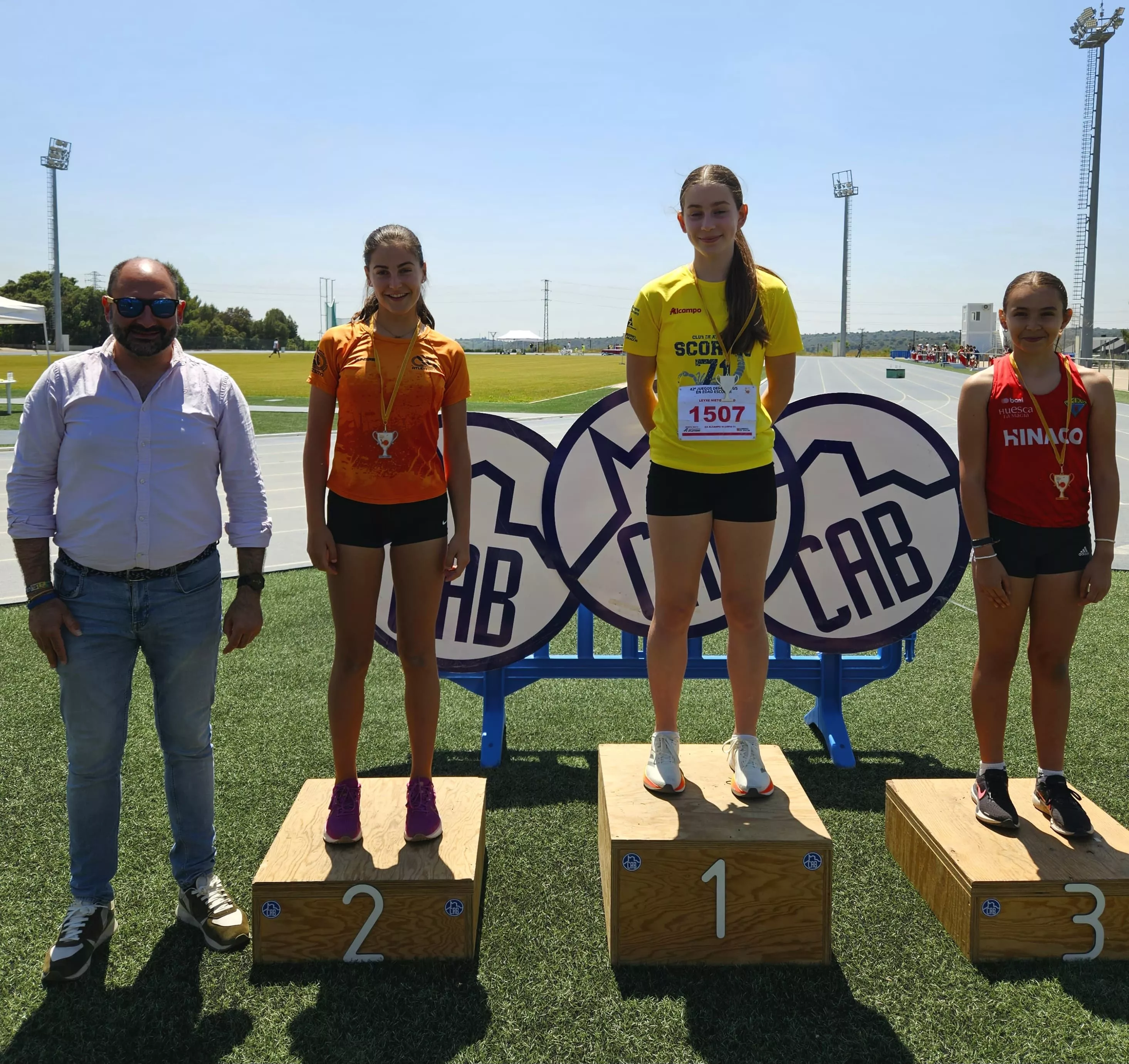 Control federado y triatlones en Barbastro