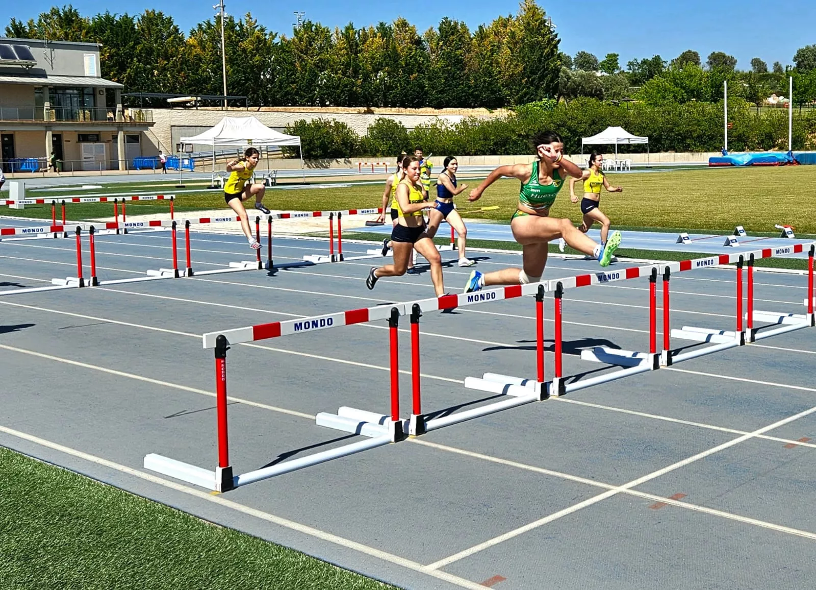 Control federado y triatlones en Barbastro