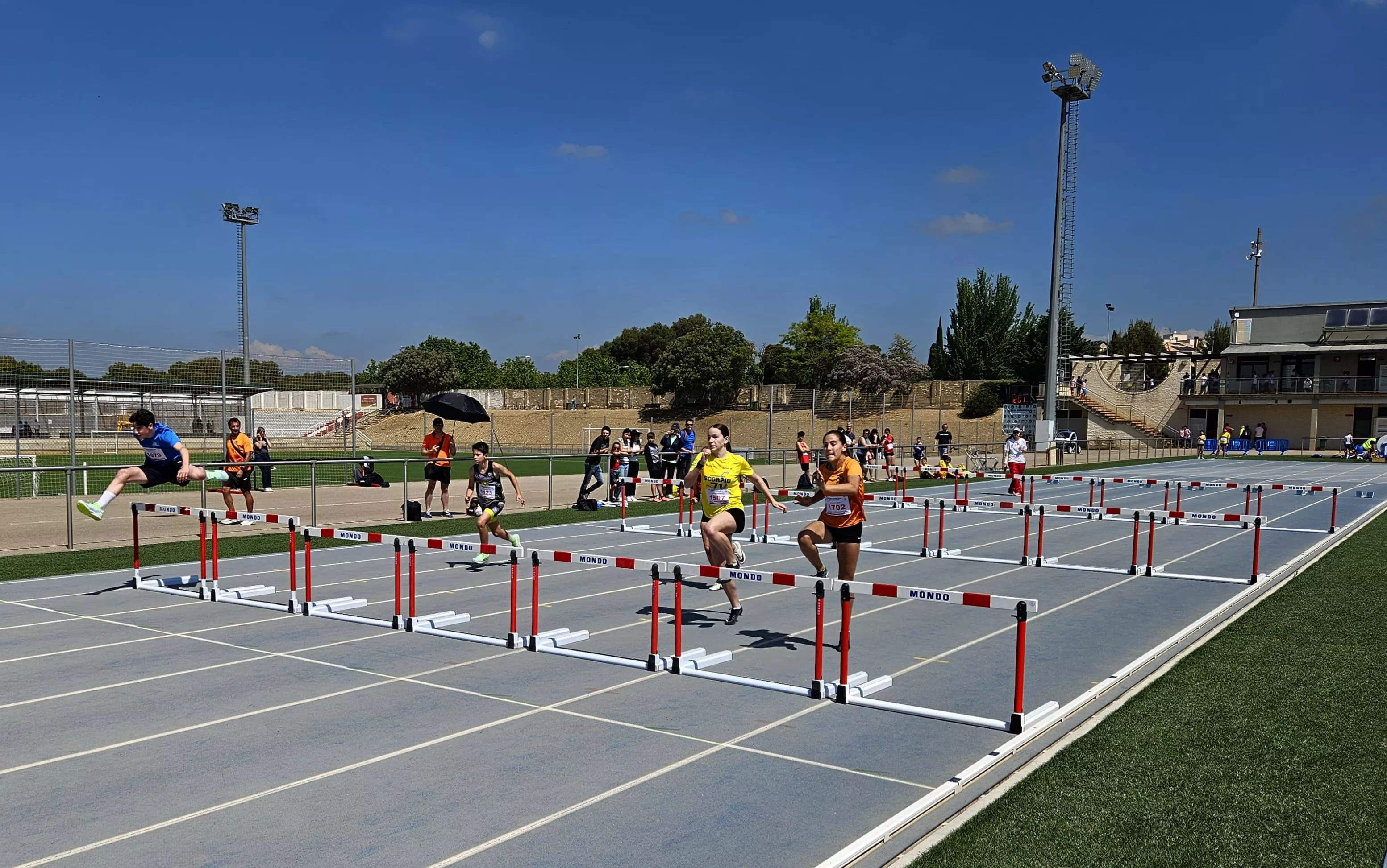 Control federado y triatlones en Barbastro