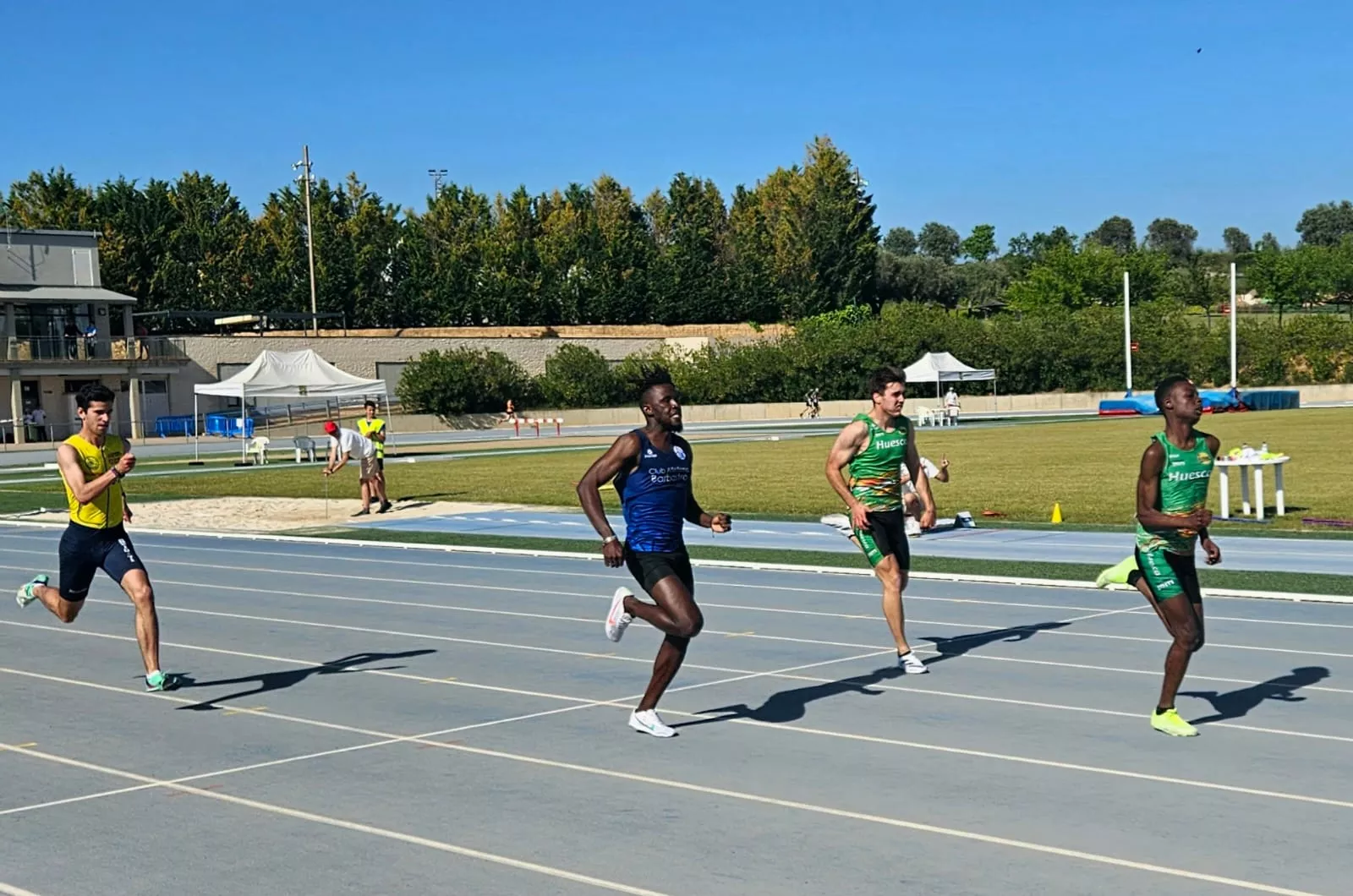 Control federado y triatlones en Barbastro