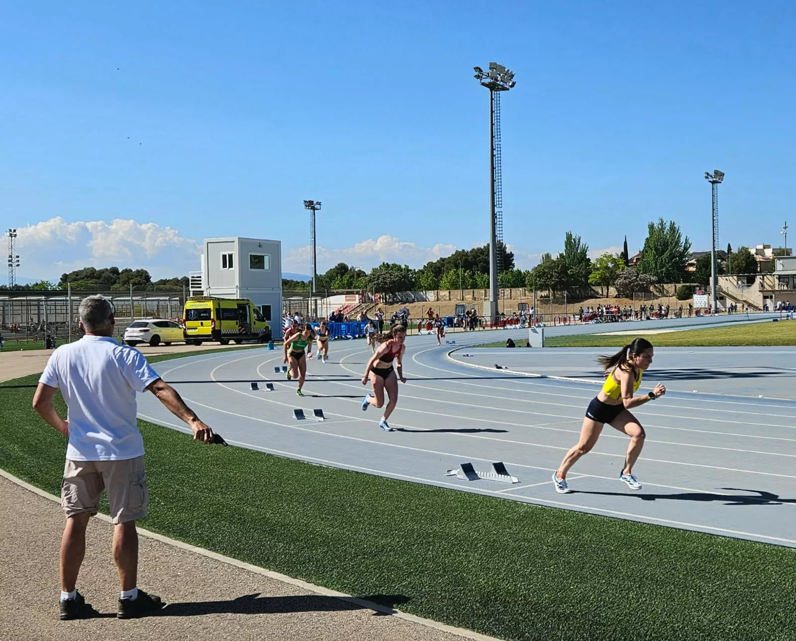 Control federado y triatlones en Barbastro