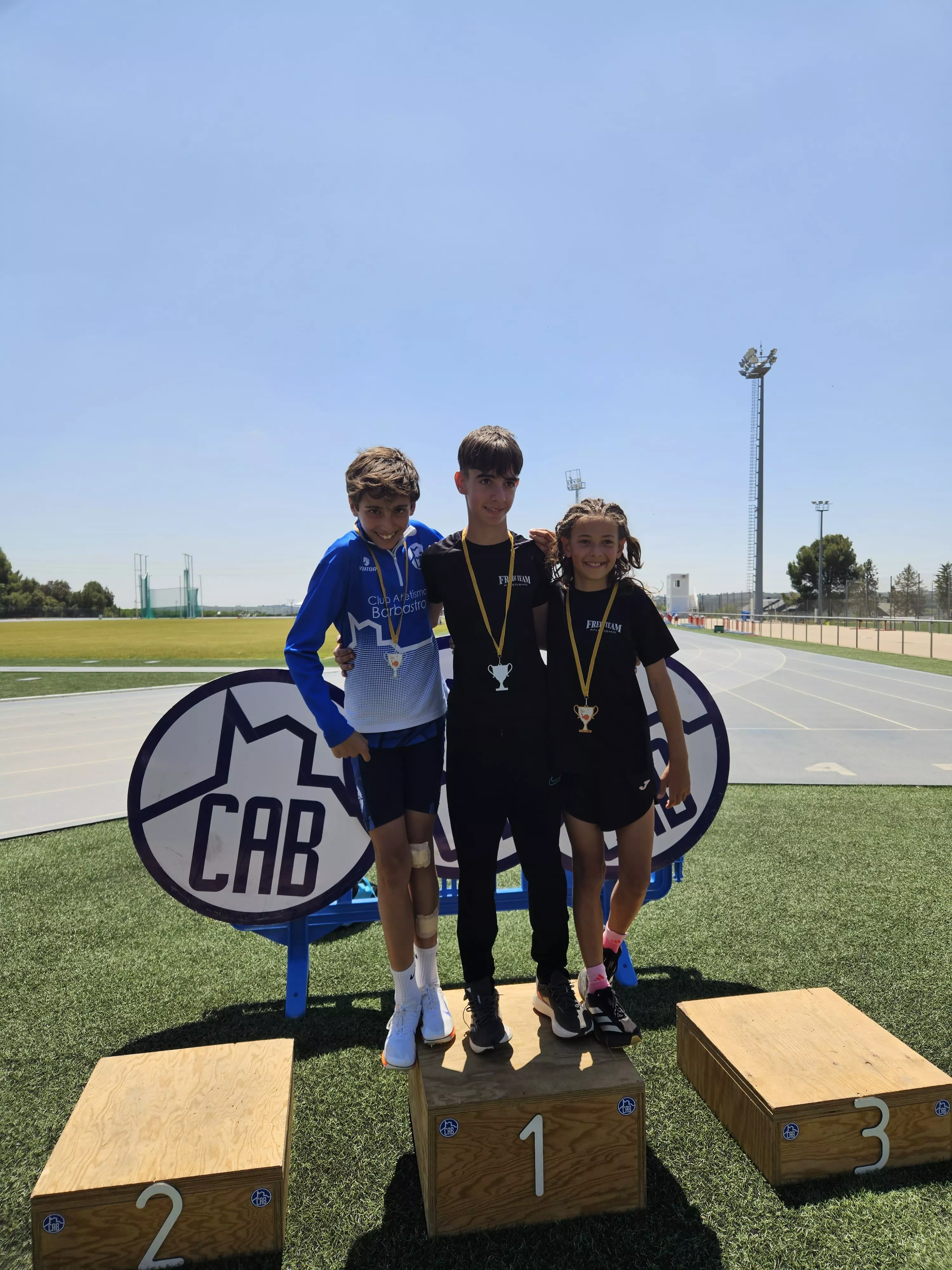 Control federado y triatlones en Barbastro