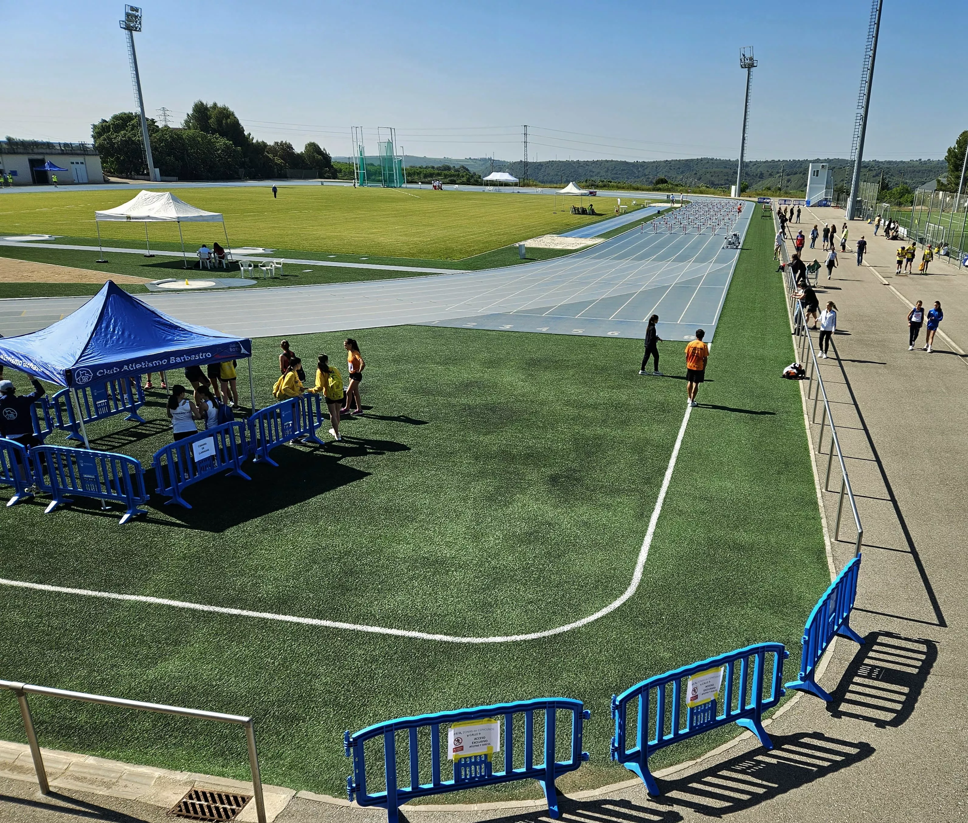 Control federado y triatlones en Barbastro