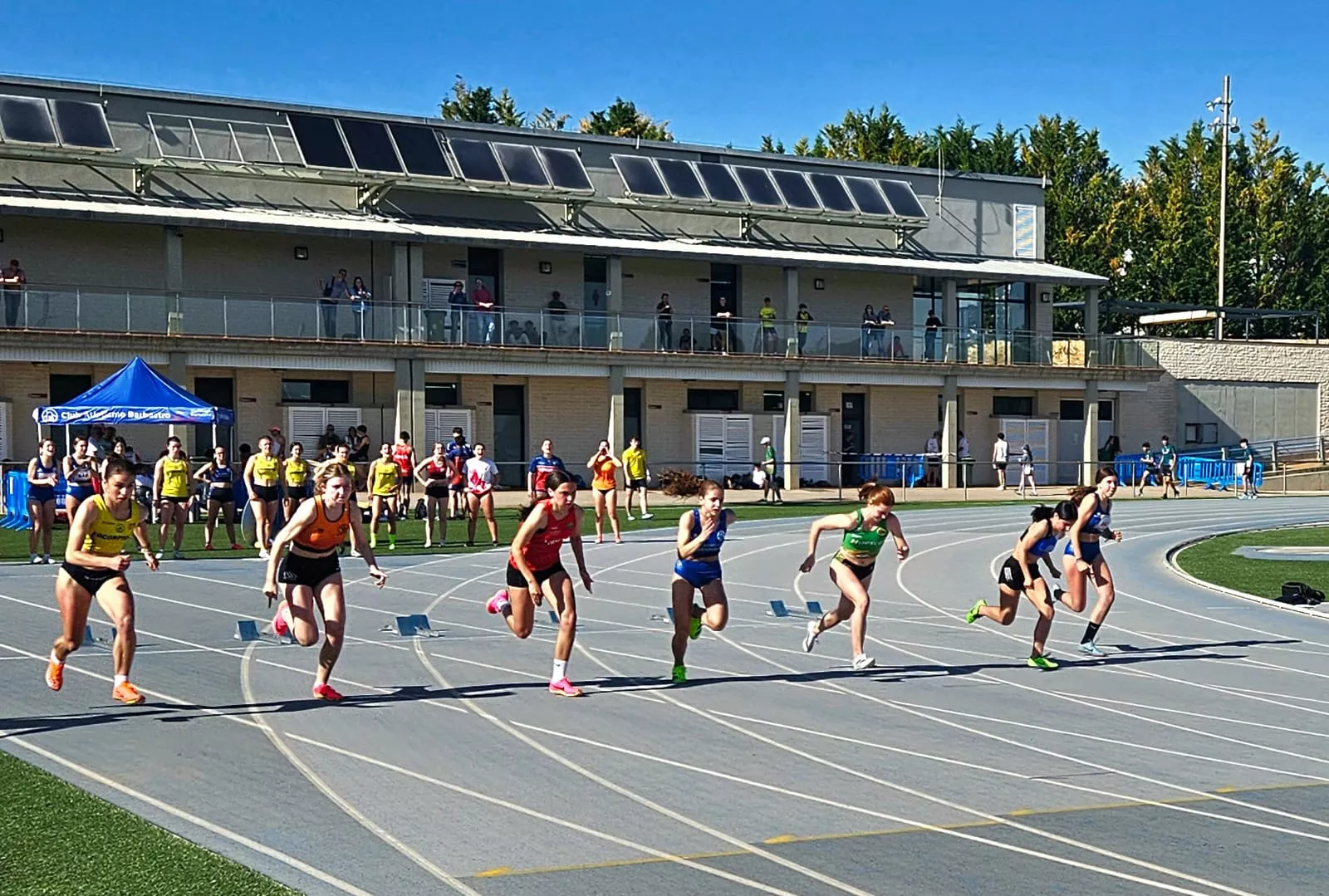 Control federado y triatlones en Barbastro