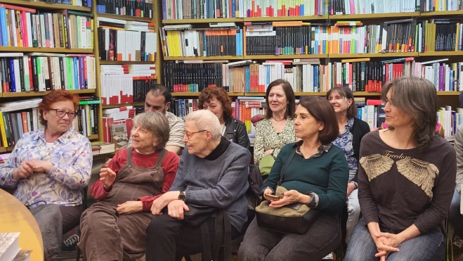Público en la presentación de Javier Maderuelo. Foto Mercedes Manterola Público en la presentación de Javier Maderuelo. Foto Mercedes Manterola