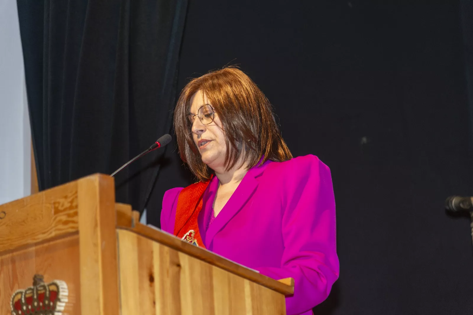Miriam Ponsa. Presentación de las mairalesas de Tardienta 2025. Foto Guara Fotografía