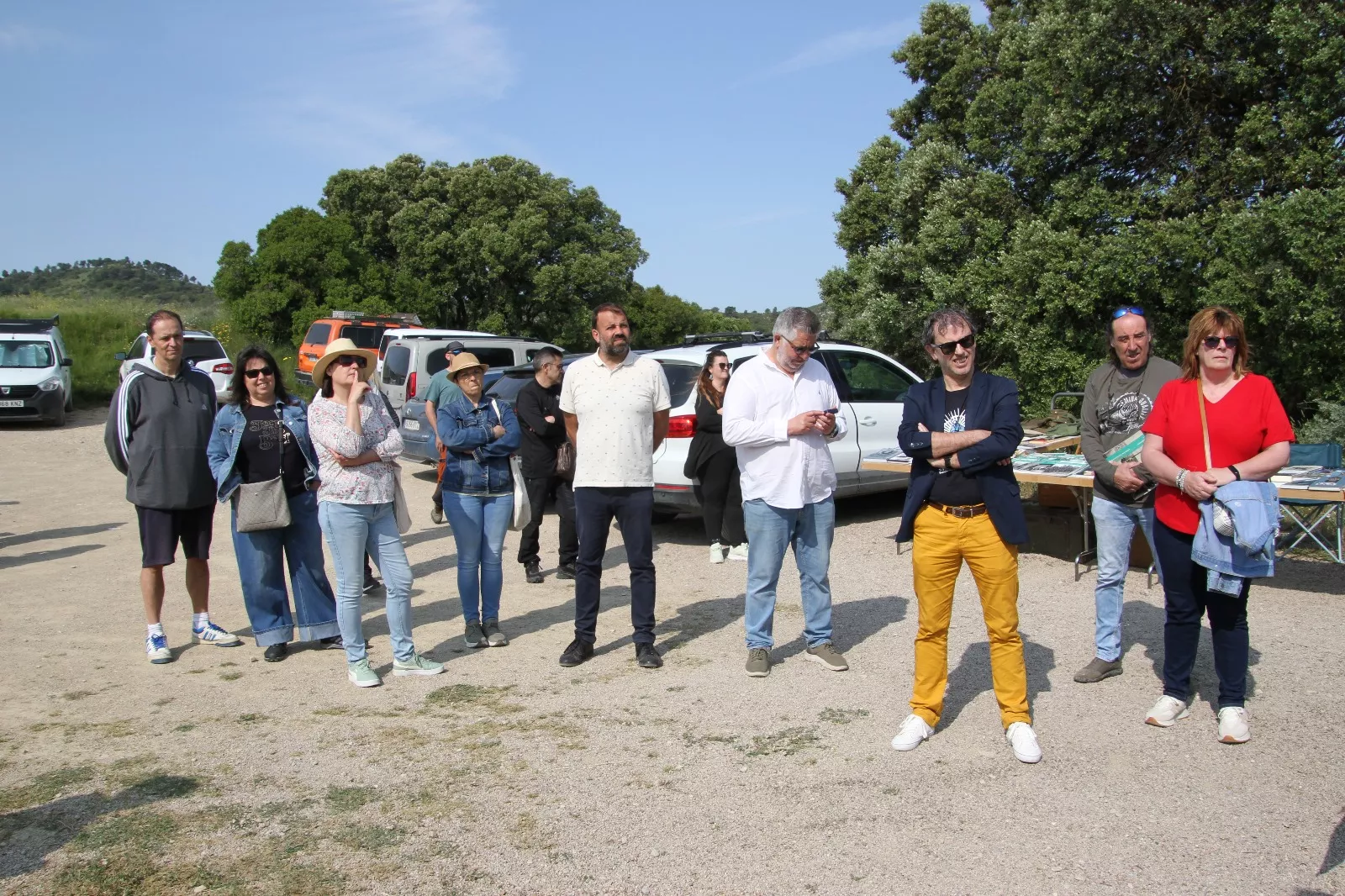 VII edición de la Trinchera Viviente en Alcubierre. Foto Carlos Neofato