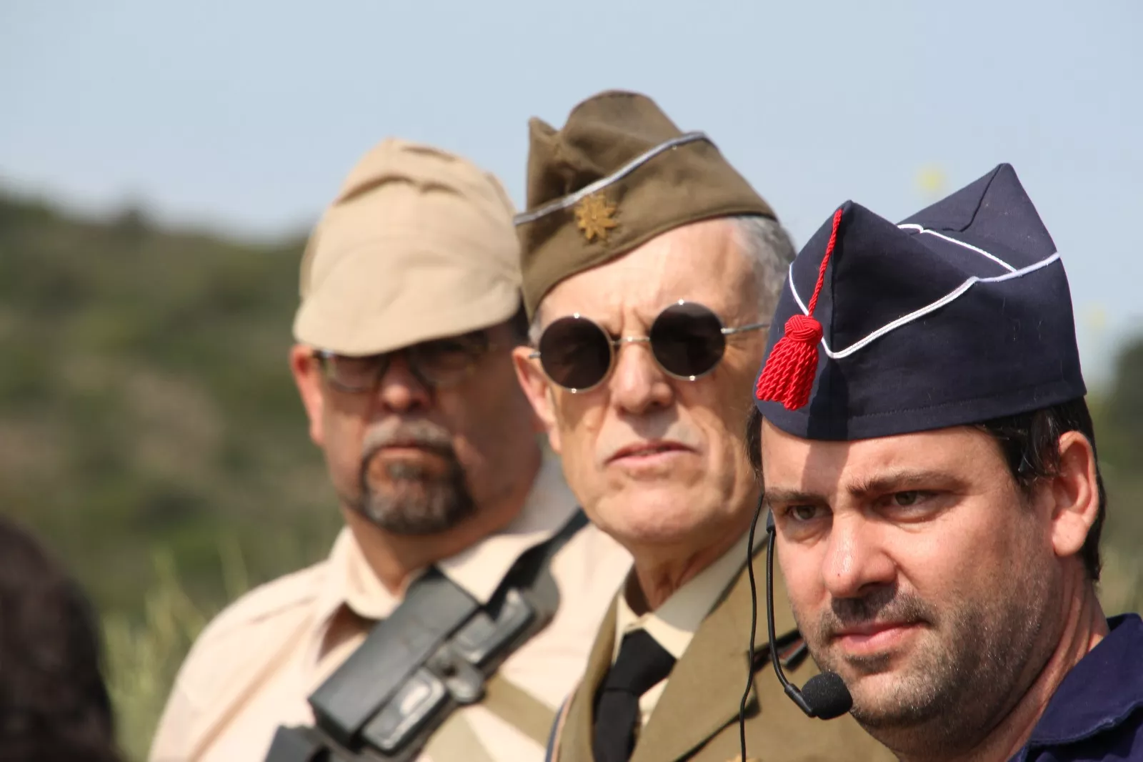 VII edición de la Trinchera Viviente en Alcubierre. Foto Carlos Neofato