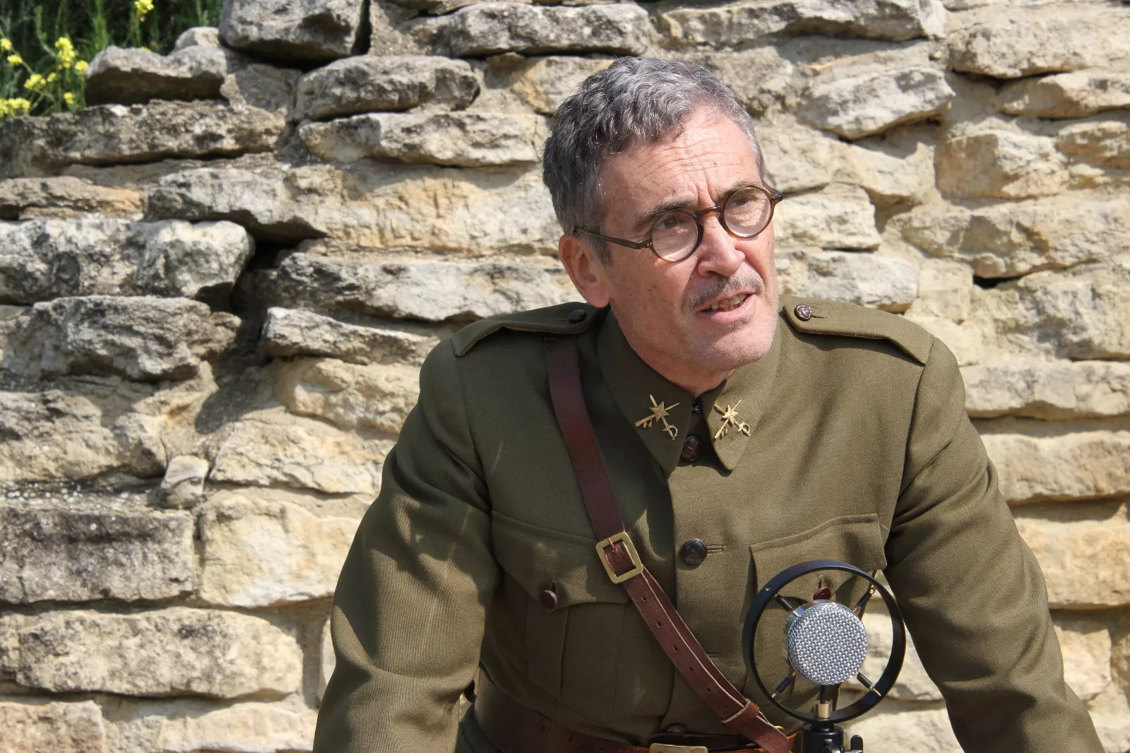 VII edición de la Trinchera Viviente en Alcubierre. Foto Carlos Neofato