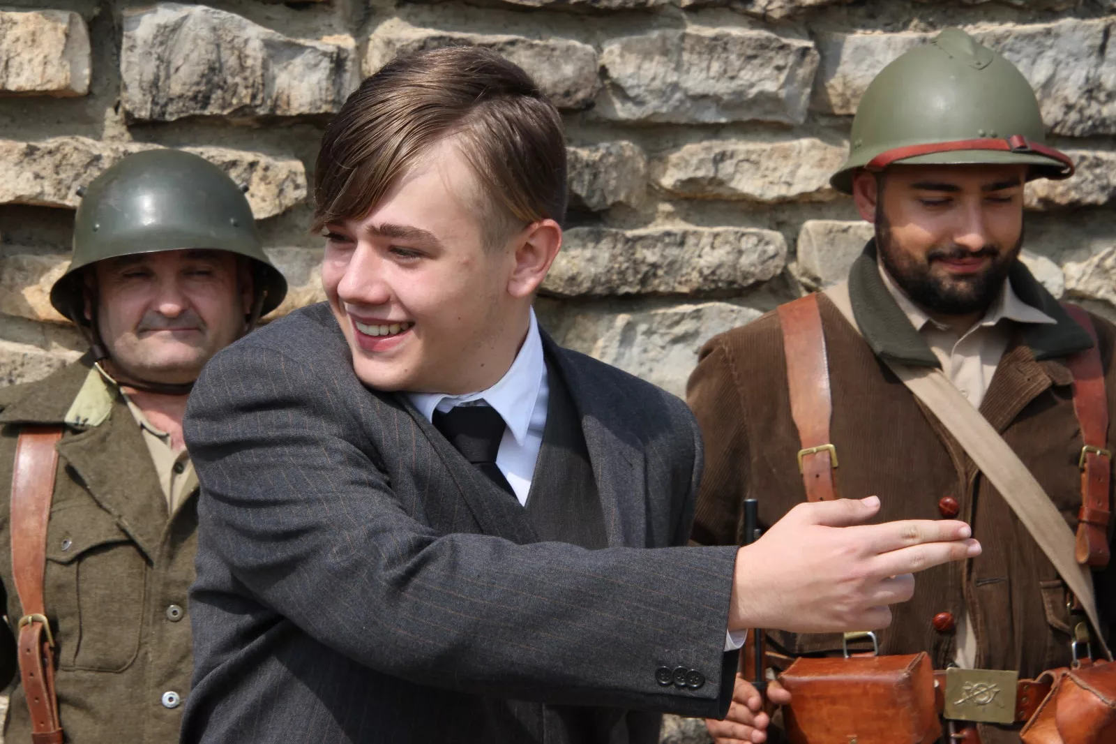 VII edición de la Trinchera Viviente en Alcubierre. Foto Carlos Neofato