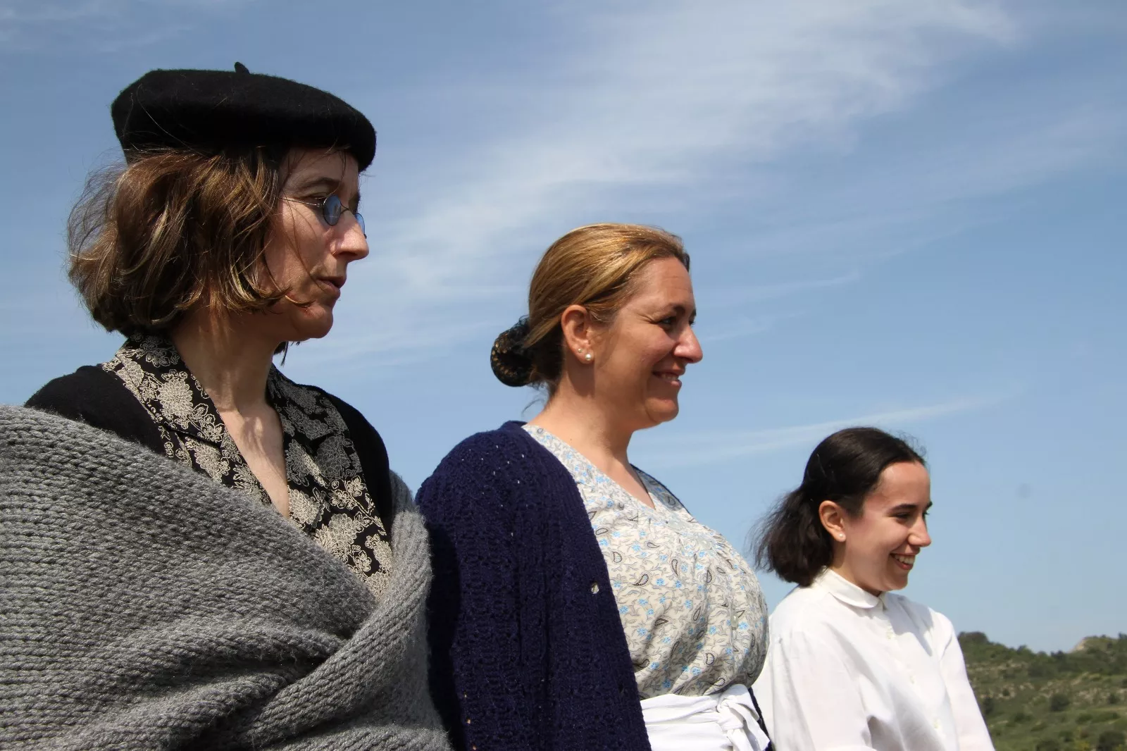 VII edición de la Trinchera Viviente en Alcubierre. Foto Carlos Neofato