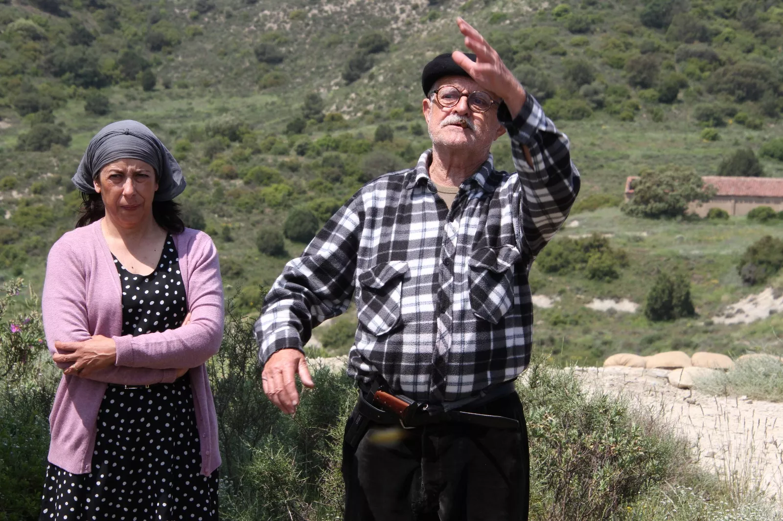 VII edición de la Trinchera Viviente en Alcubierre. Foto Carlos Neofato