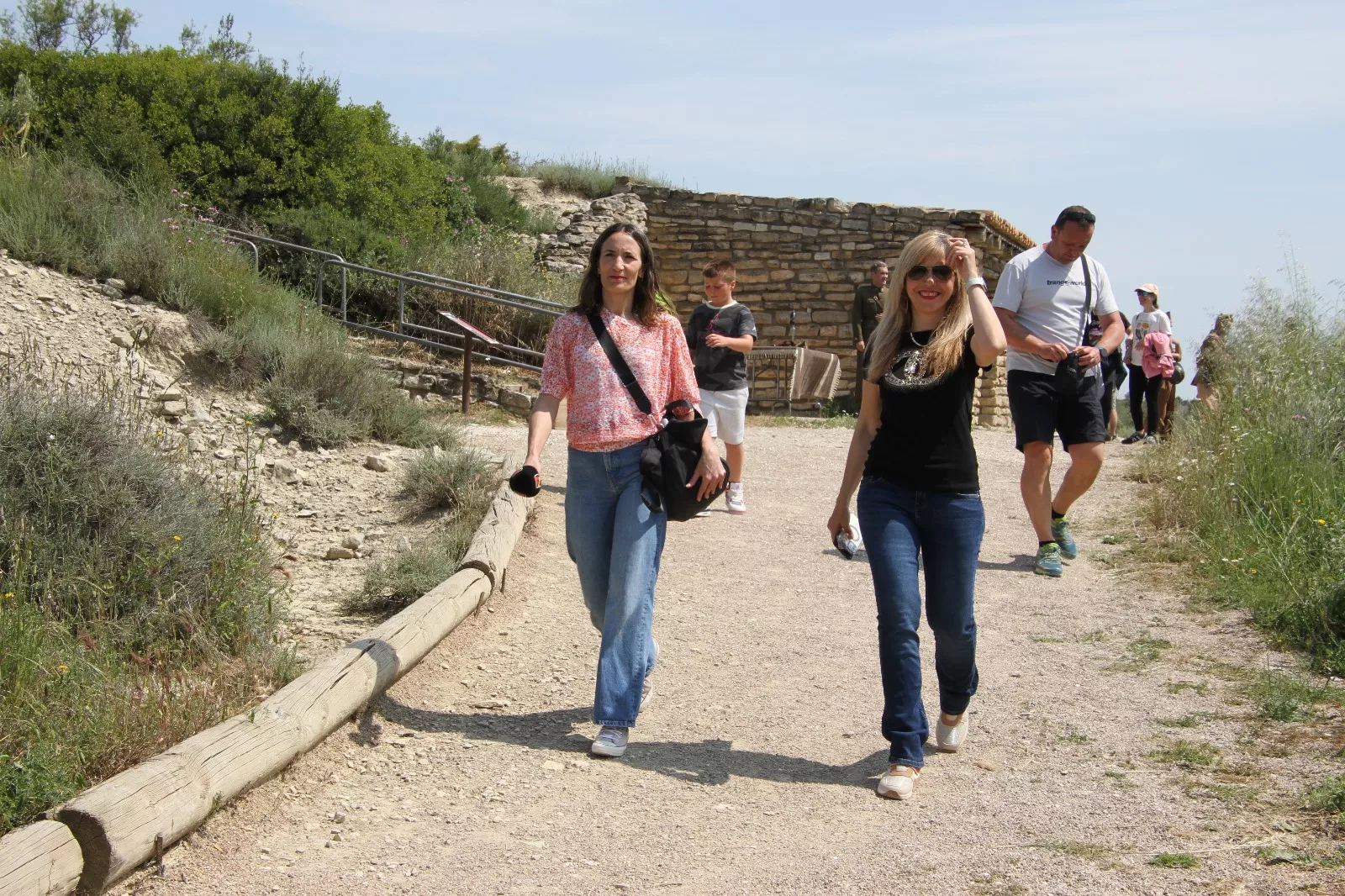 VII edición de la Trinchera Viviente en Alcubierre. Foto Carlos Neofato