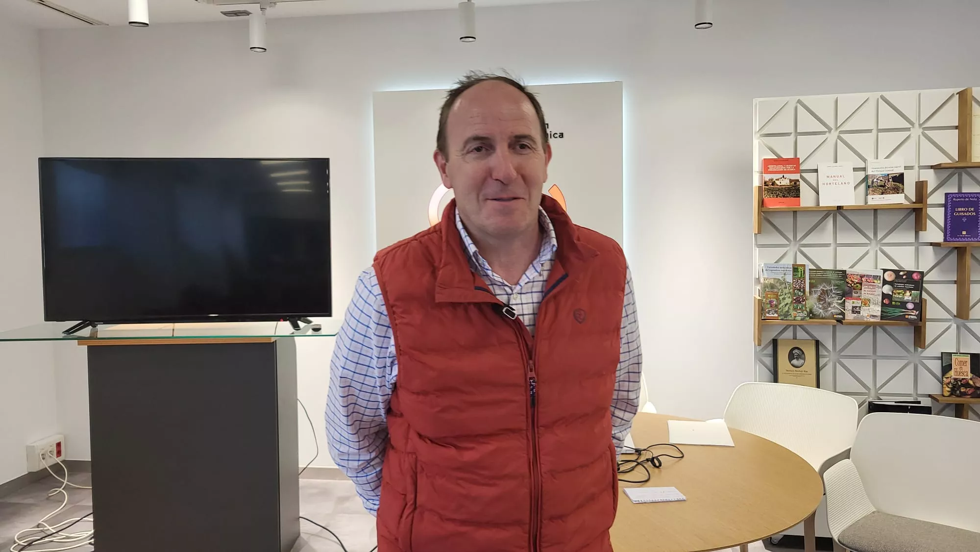 Reunión de hortelanos y otros productores en el Ciga de Huesca