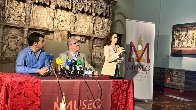 Ricardo Orós, José Ignacio Martínez y Susana Villacampa. Ricardo Orós, José Ignacio Martínez y Susana Villacampa.