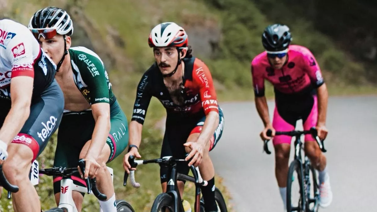 Torres-Sobato se vuelve de Galicia con los bolsillos cargados de puntos. Fotografía Sprint Cycling  Telco On Clima Osés