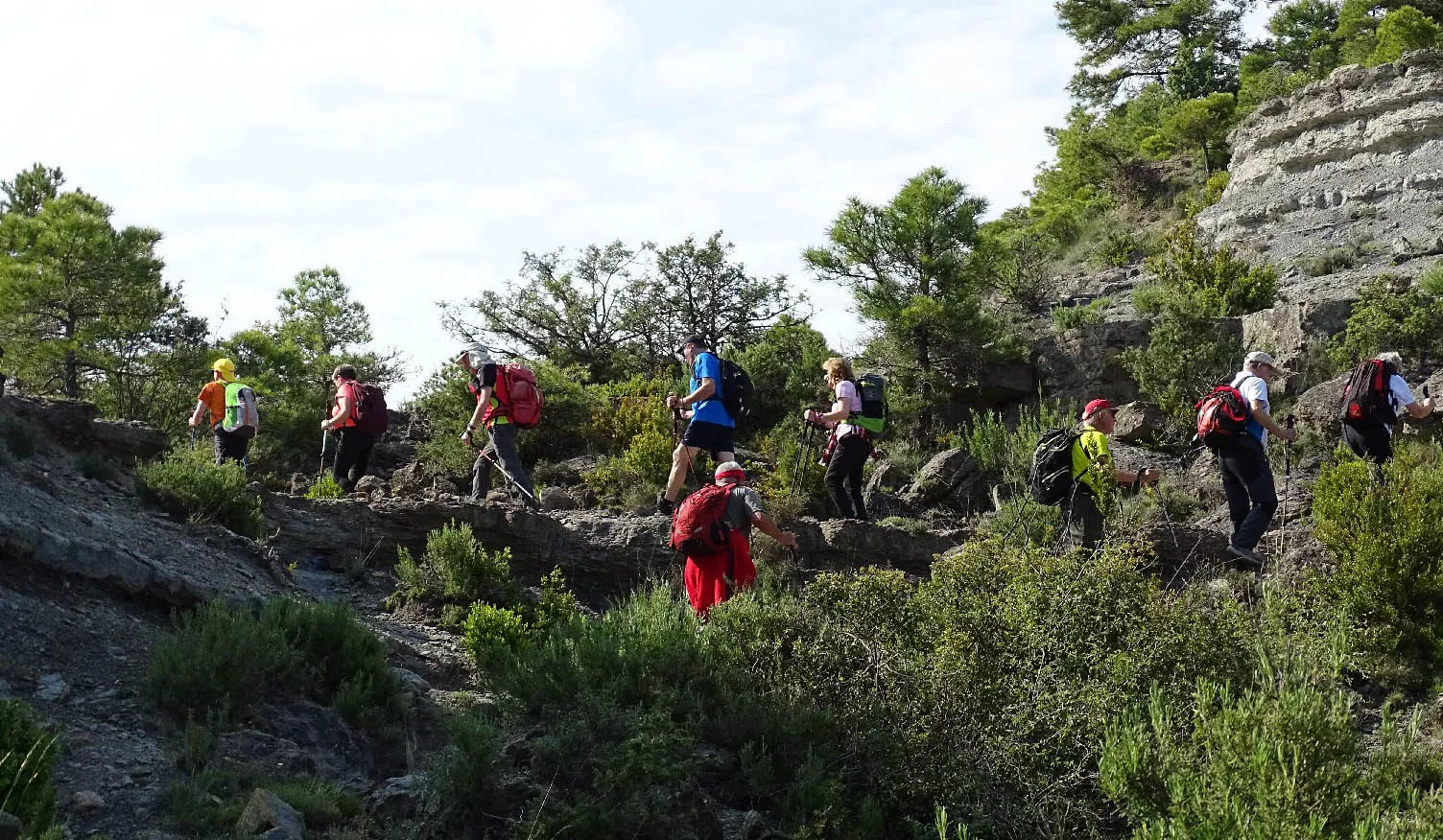 Por la corona L'Urmo. Foto Alfredo Zazo