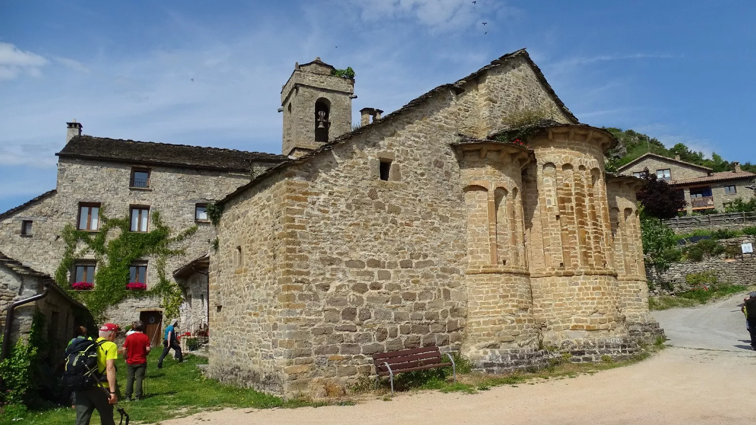 Iglesia de San Martín de Buil en Santa María de Buil. Foto Alfredo Zazo