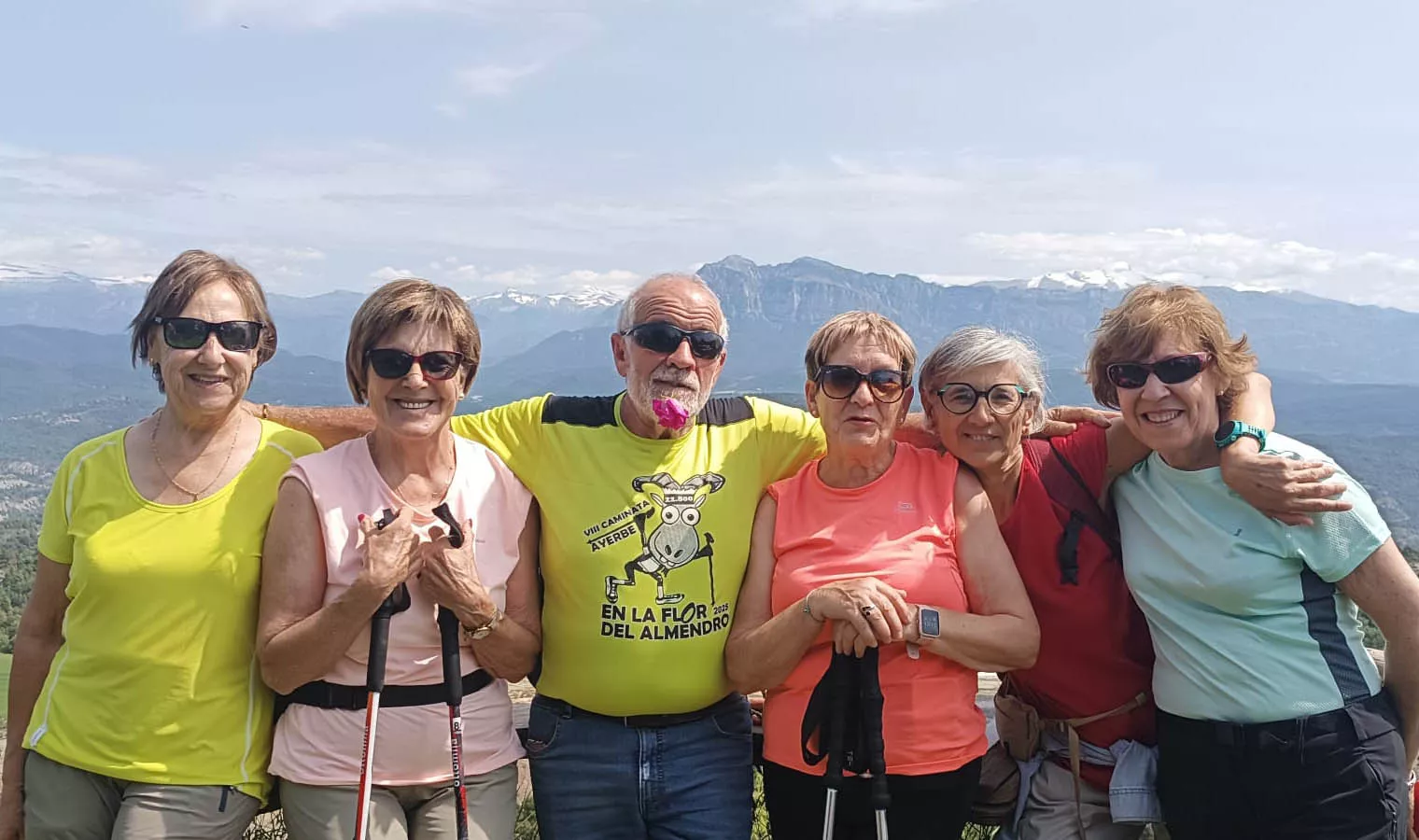 En el mirador del Castillo de Santa María de Buil. Foto Alfredo Zazo