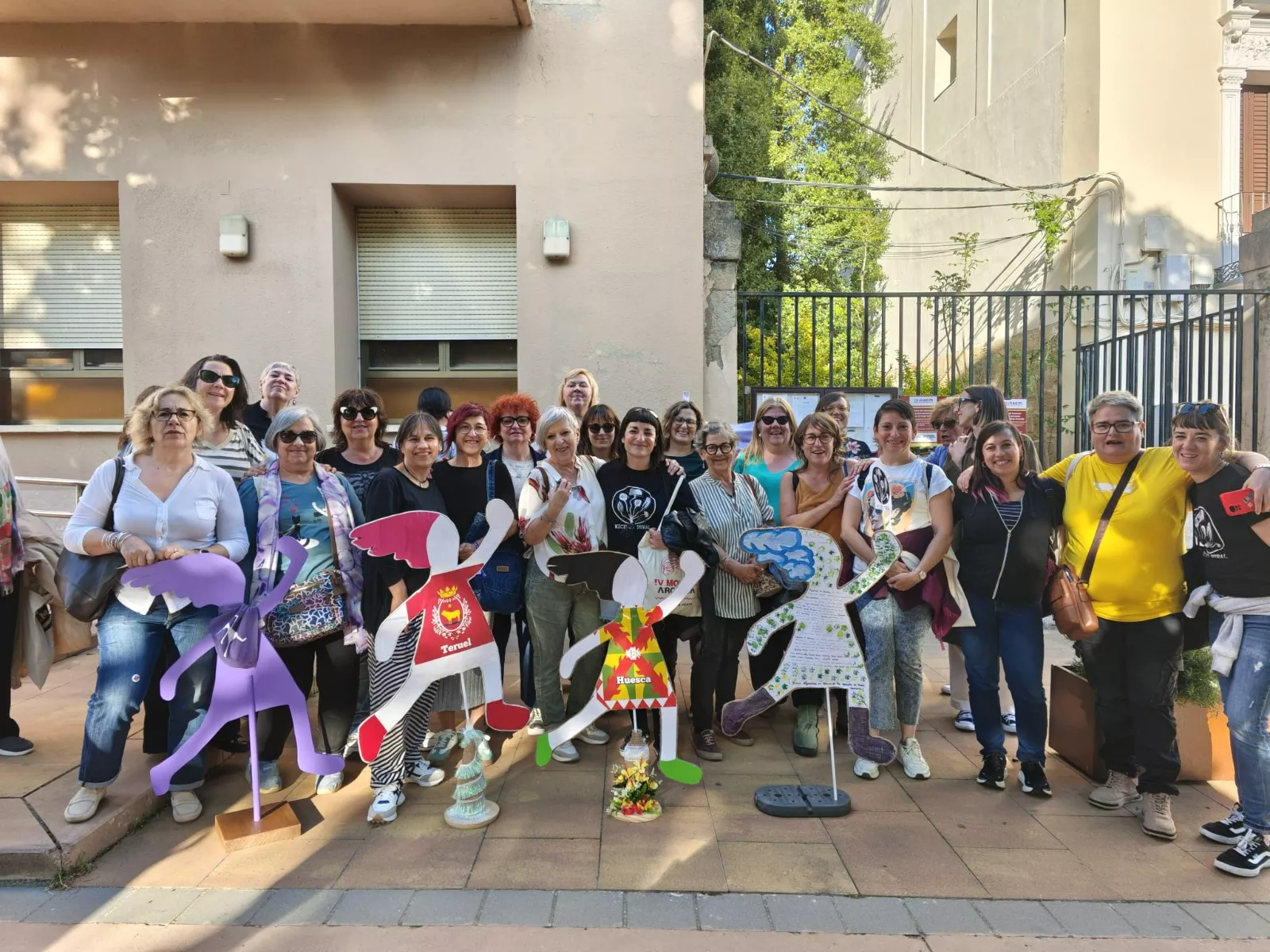 Quinto Encuentro de Mujeres Vecinales de Aragón en Ayerbe.