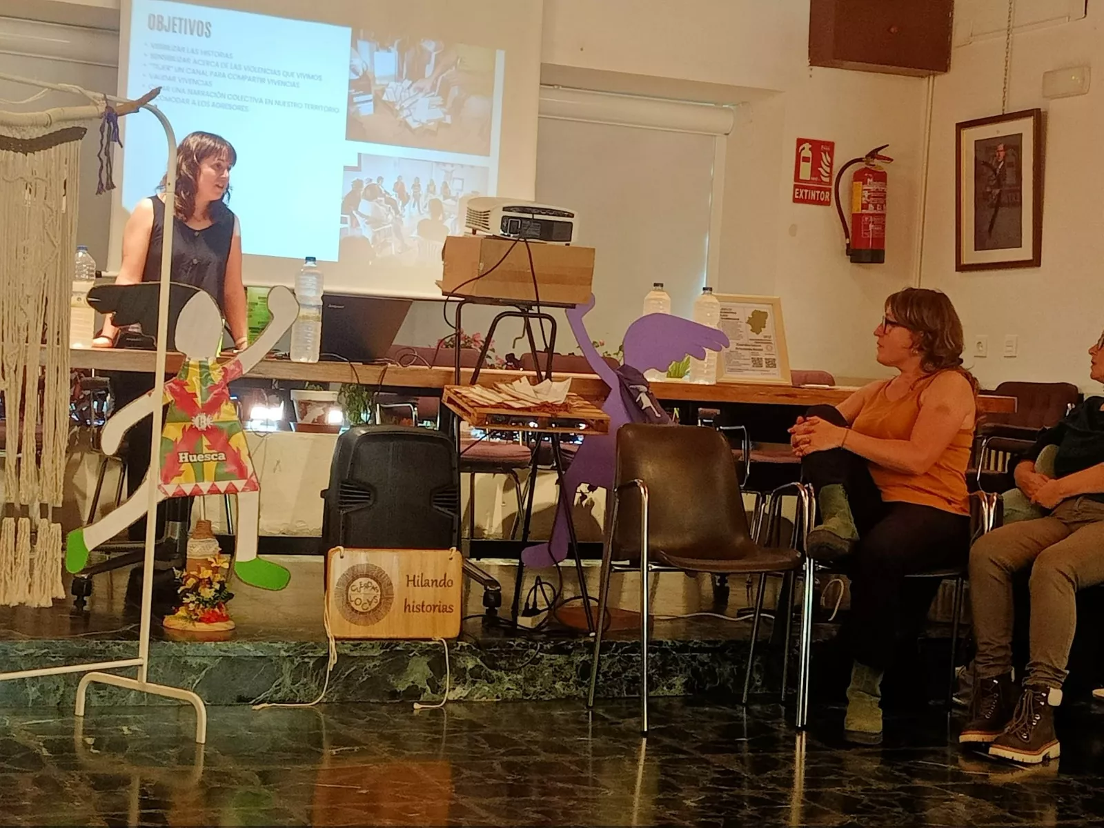 Quinto Encuentro de Mujeres Vecinales de Aragón en Ayerbe.