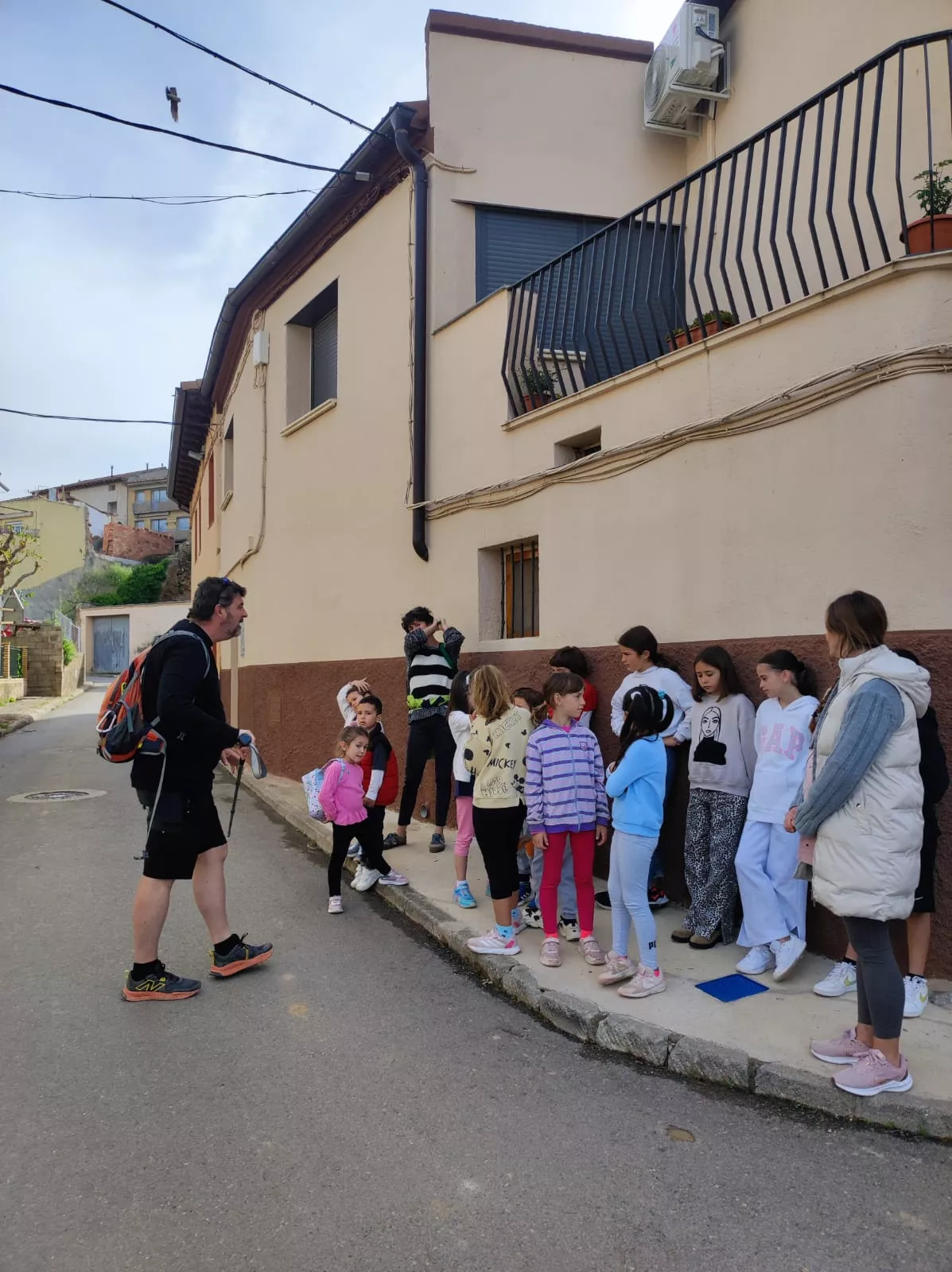 Actividad descubriendo las aves del alumnado de Bolea.
