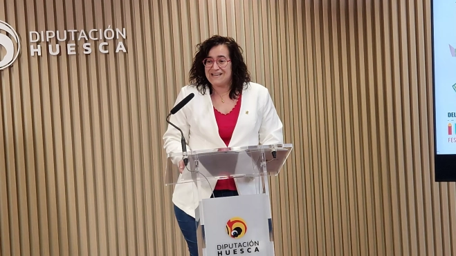 Patricia Rivera, alcaldesa de Binéfar. Foto Myriam Martínez Patricia Rivera, alcaldesa de Binéfar. Foto Myriam Martínez