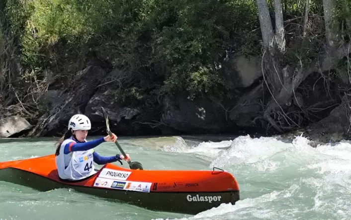 Buen papel de los palistas altoaragoneses en el Nacional de Graus