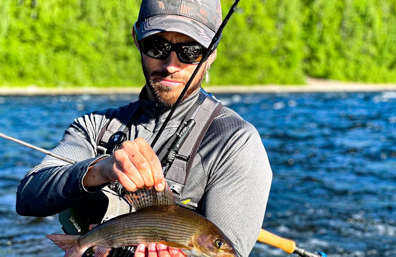 Nicolás Abadía con un tímalo en el último europeo.