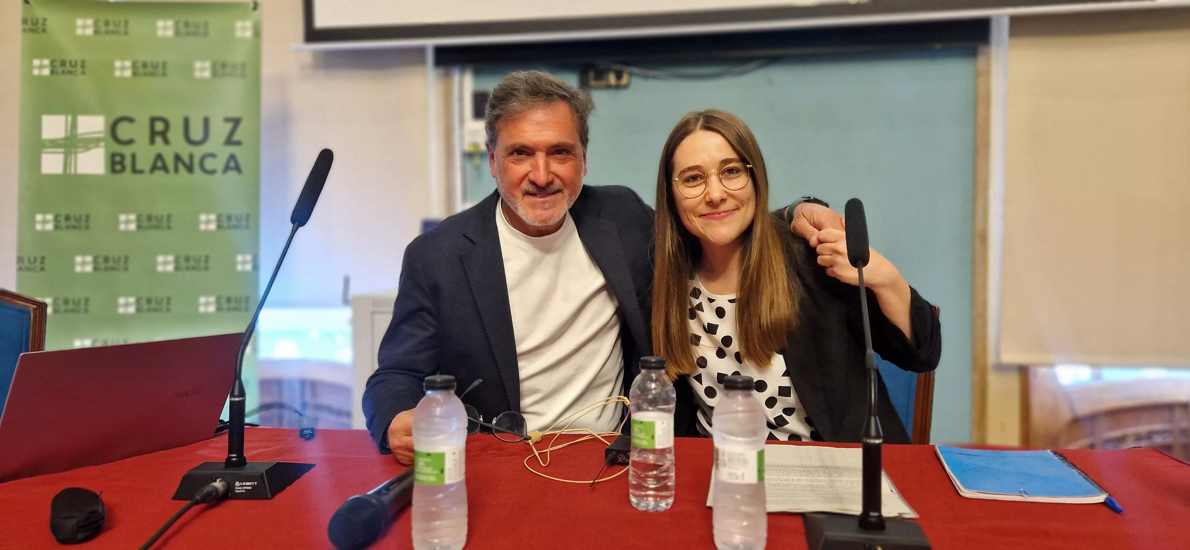 Javier González Castellano y Lucía Torner. Foto Myriam Martínez