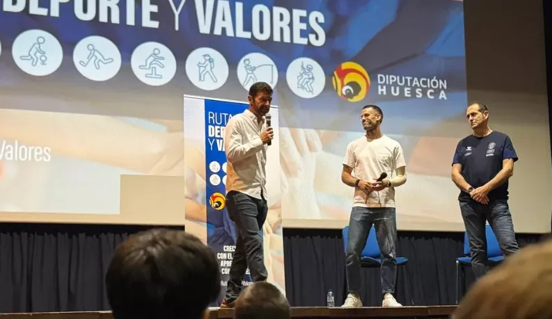 Dani Jiménez y José Nolasco han sido los protagonistas en Sariñena.