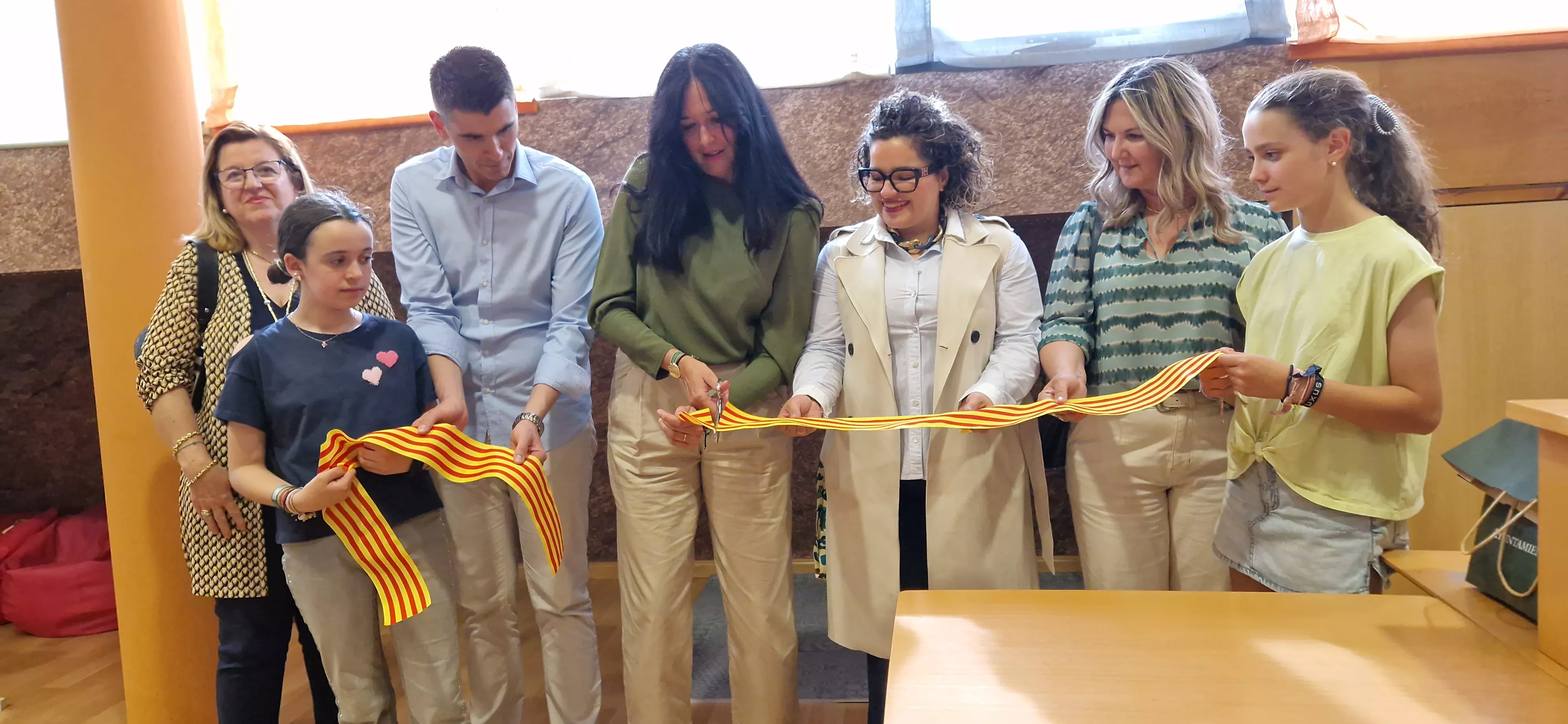 La Cueva de la lectura en la Biblioteca Ramón J. Sender. Foto Myriam Martínez