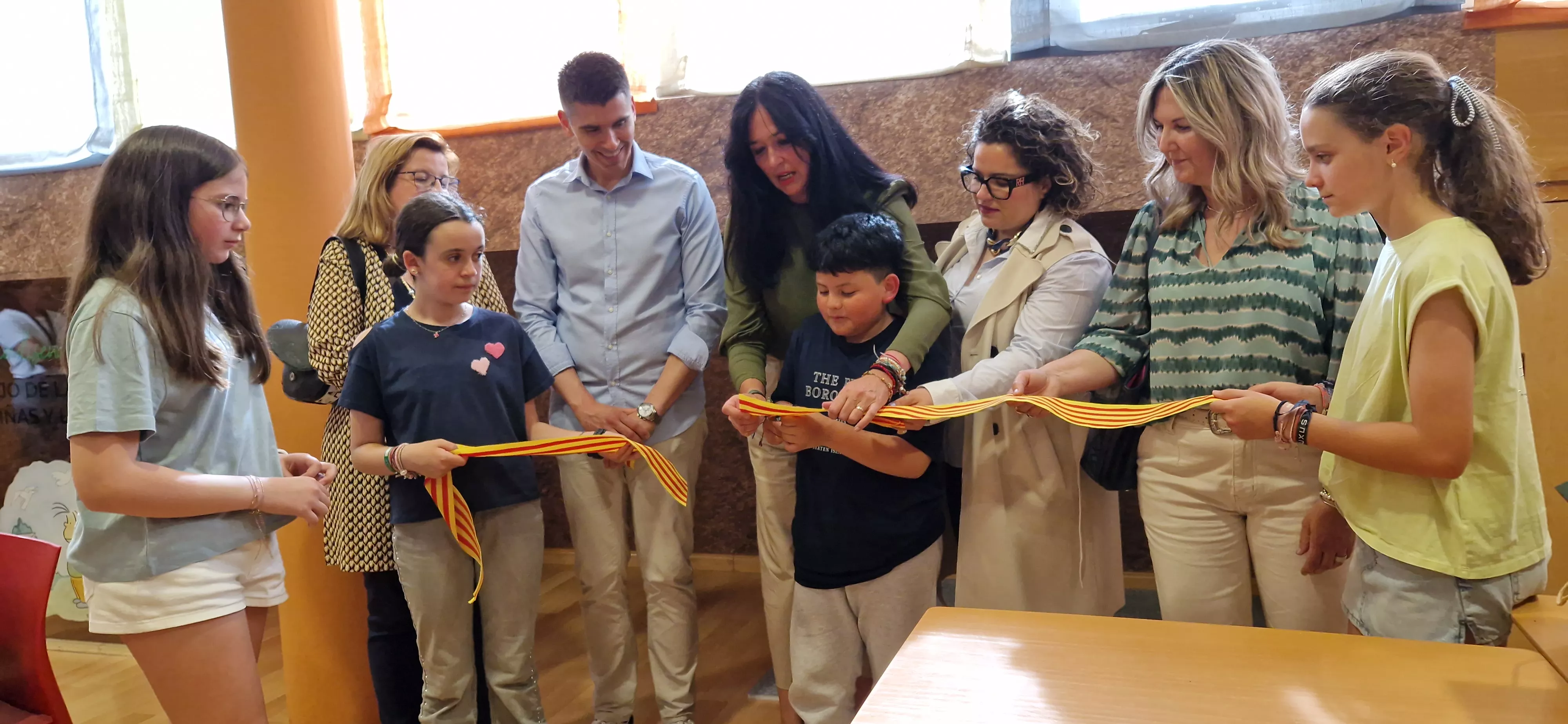 La Cueva de la lectura en la Biblioteca Ramón J. Sender. Foto Myriam Martínez