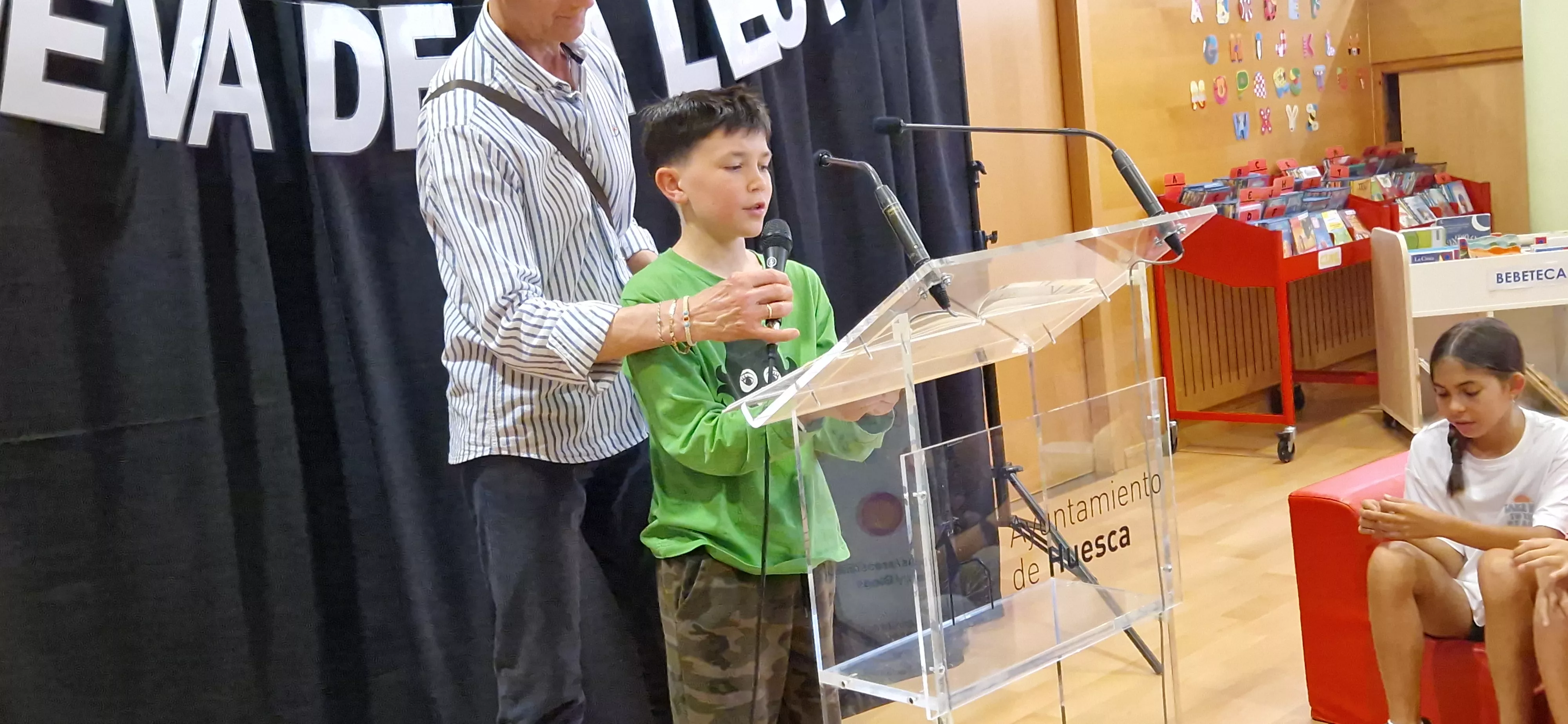 La Cueva de la lectura en la Biblioteca Ramón J. Sender. Foto Myriam Martínez