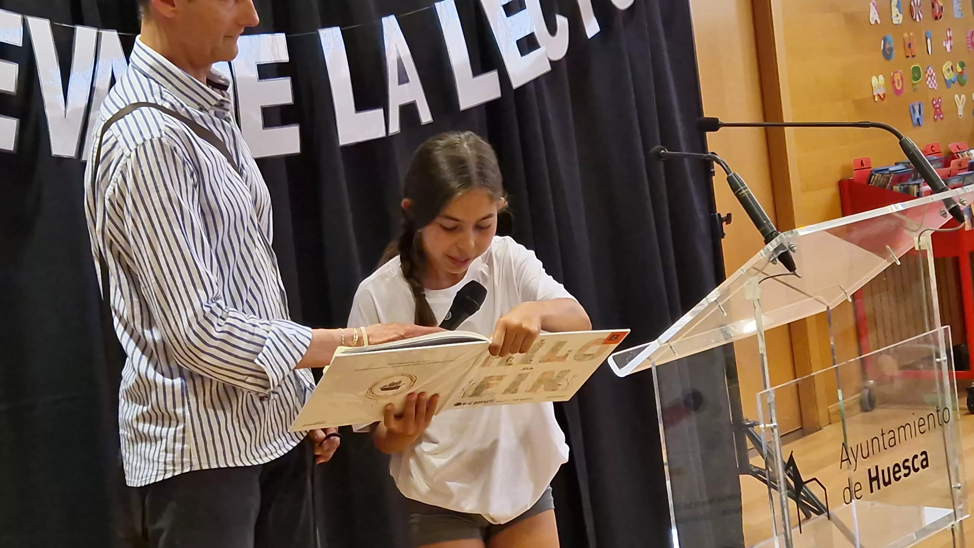 La Cueva de la lectura en la Biblioteca Ramón J. Sender. Foto Myriam Martínez