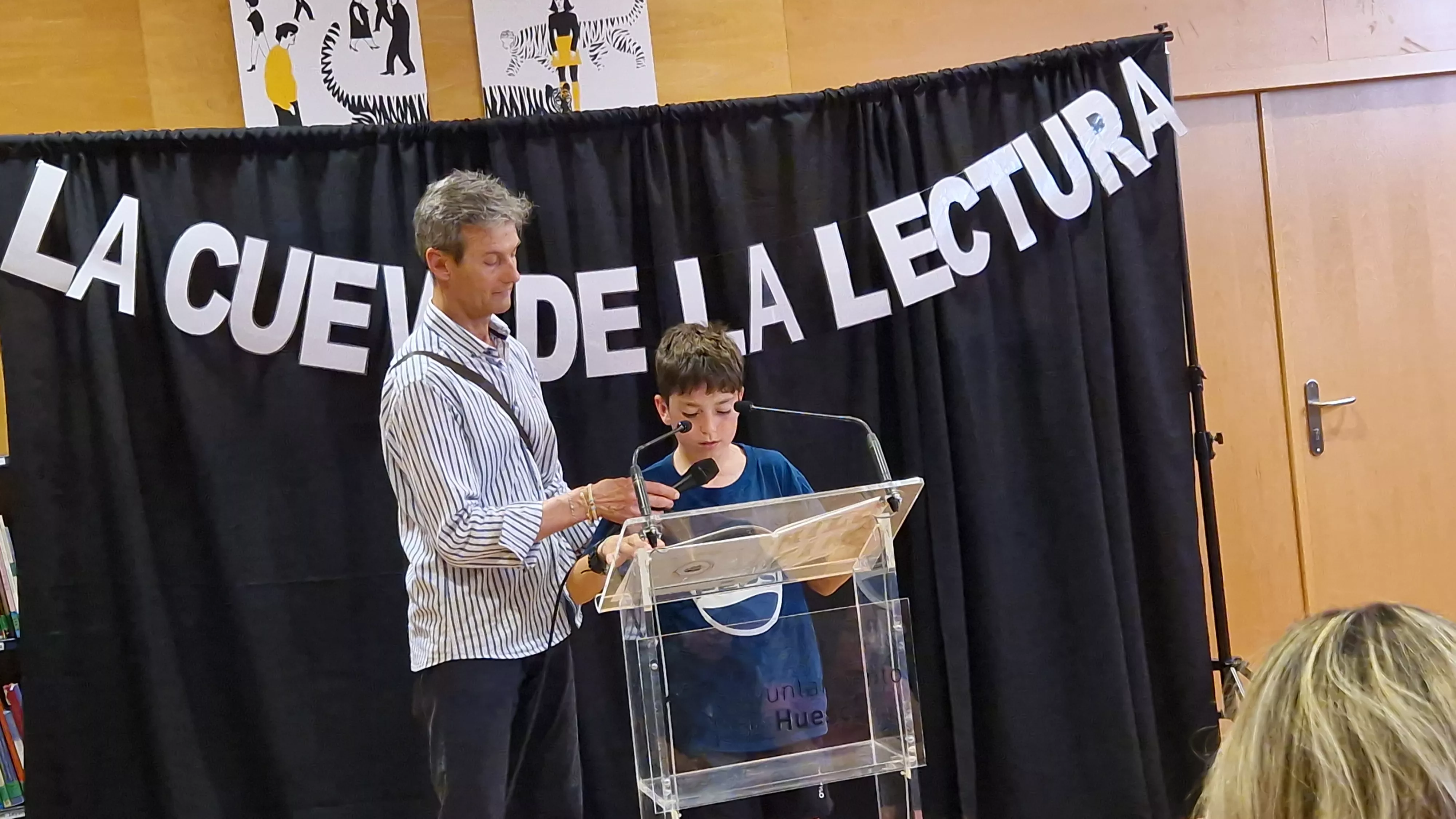 La Cueva de la lectura en la Biblioteca Ramón J. Sender. Foto Myriam Martínez