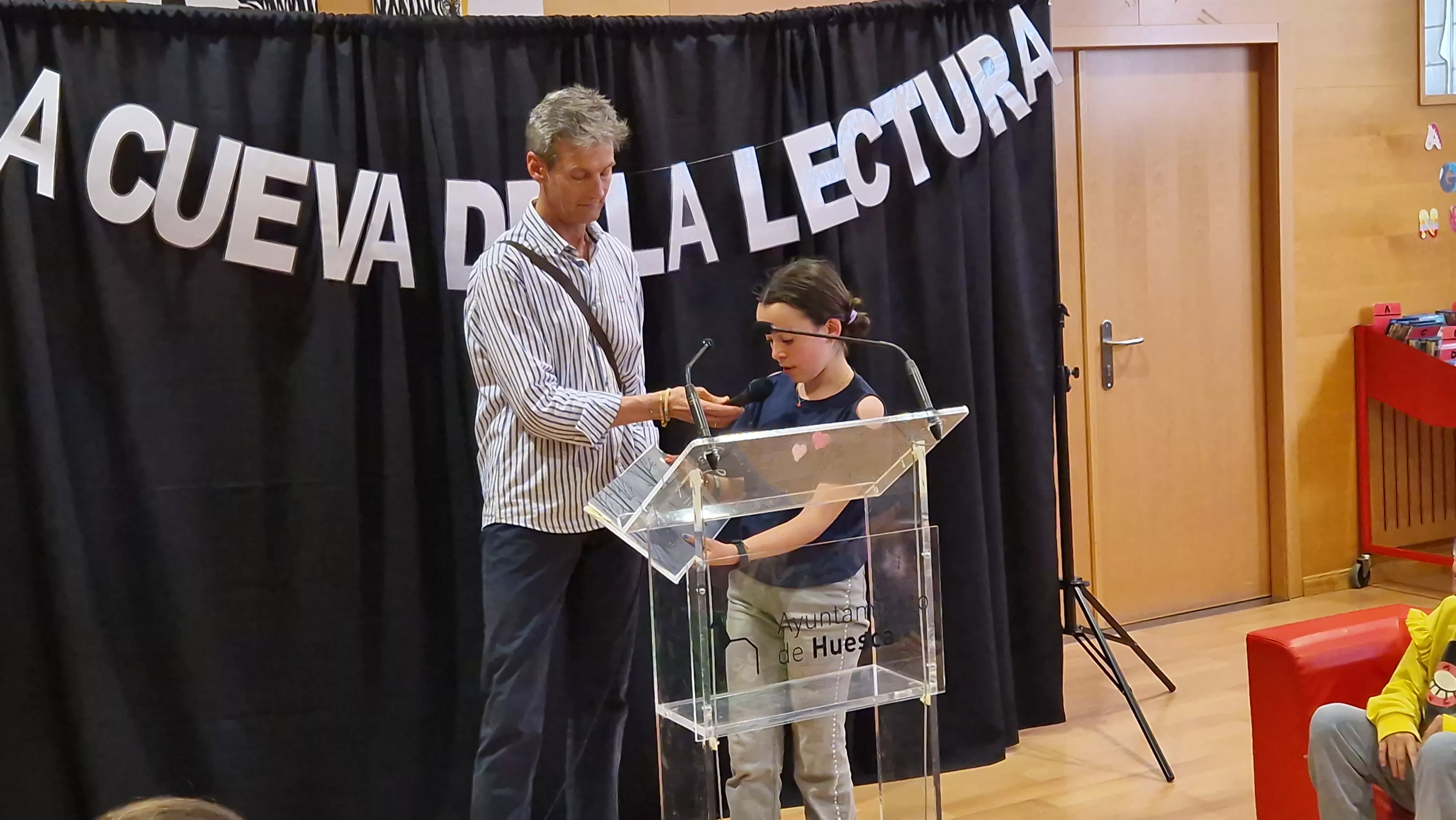 La Cueva de la lectura en la Biblioteca Ramón J. Sender. Foto Myriam Martínez