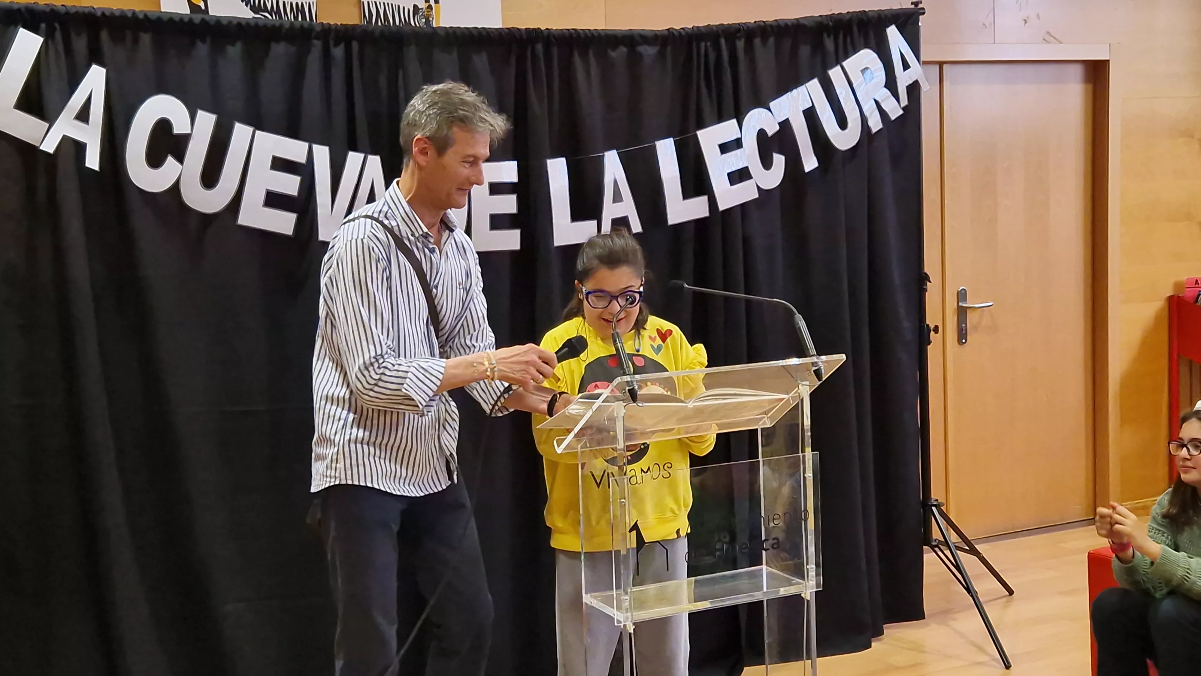 La Cueva de la lectura en la Biblioteca Ramón J. Sender. Foto Myriam Martínez